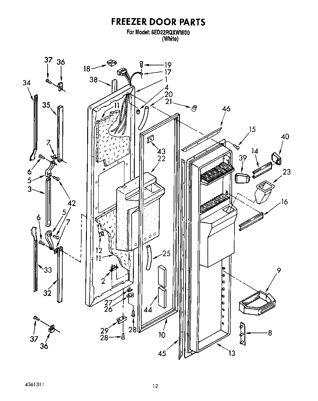 08 - FREEZER DOOR