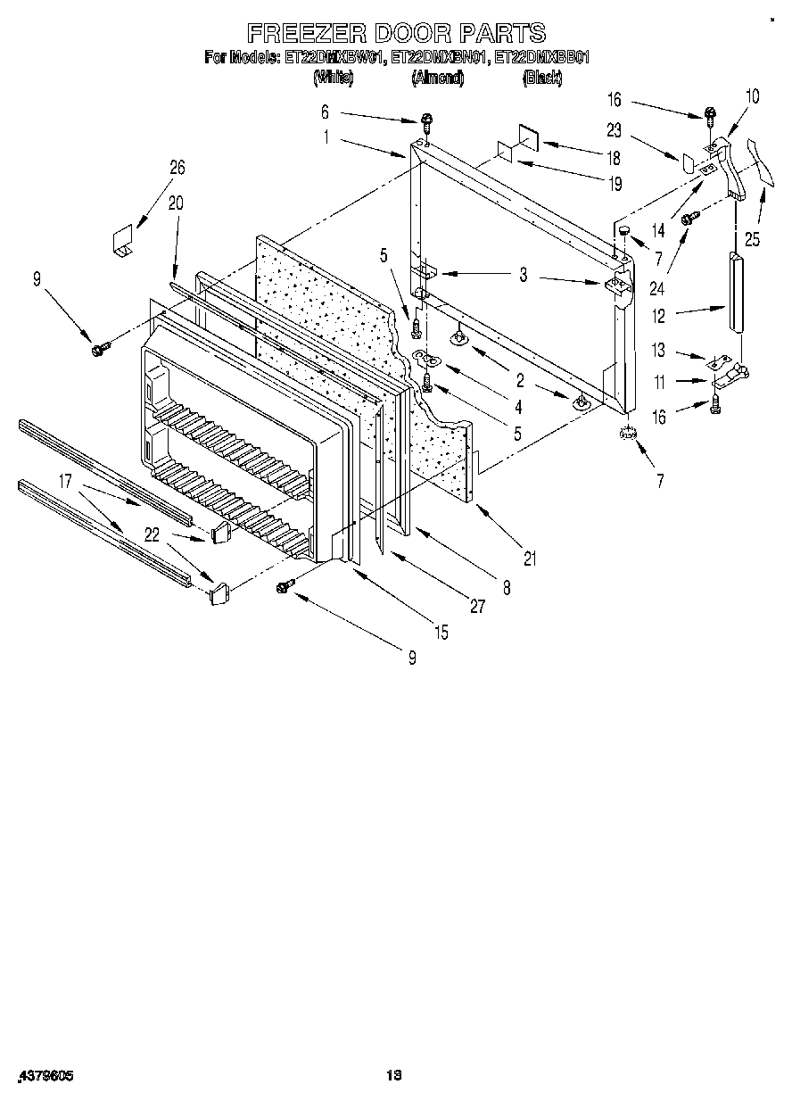 08 - FREEZER DOOR
