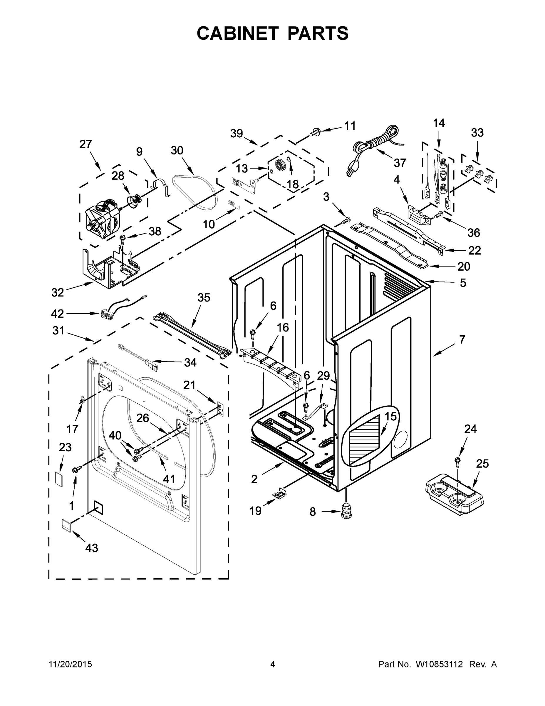 03 - CABINET PARTS