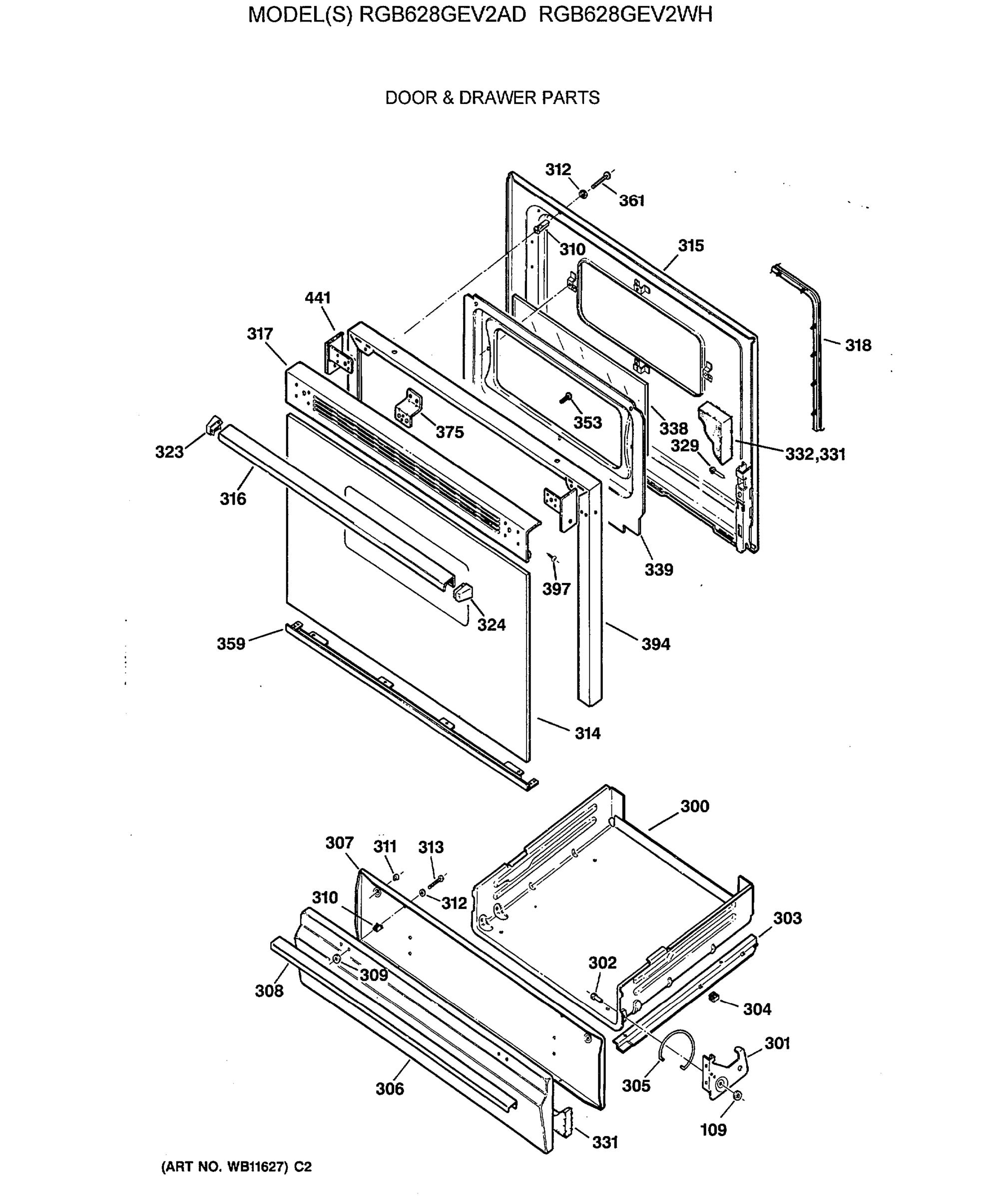 DOOR & DRAWER PARTS