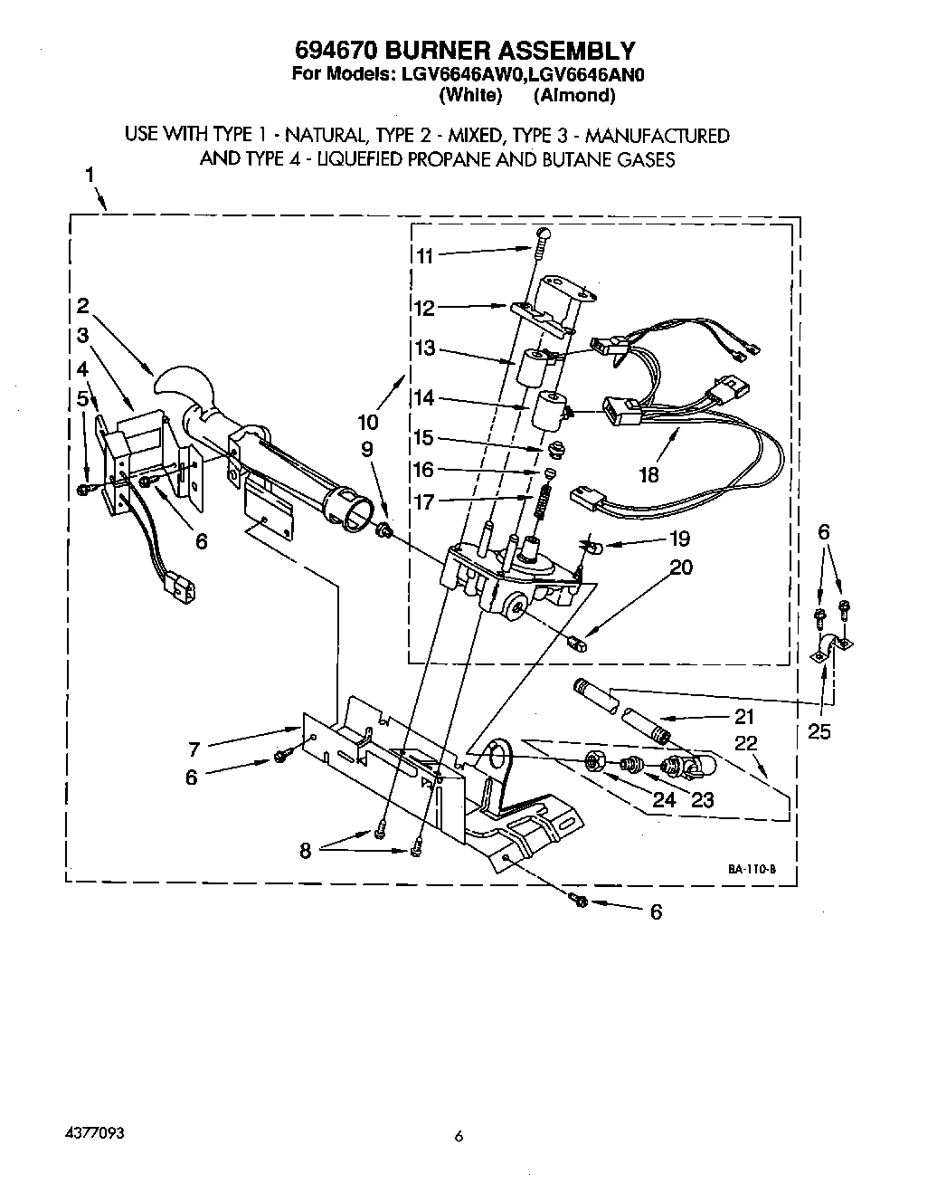 03 - 694670 BURNER