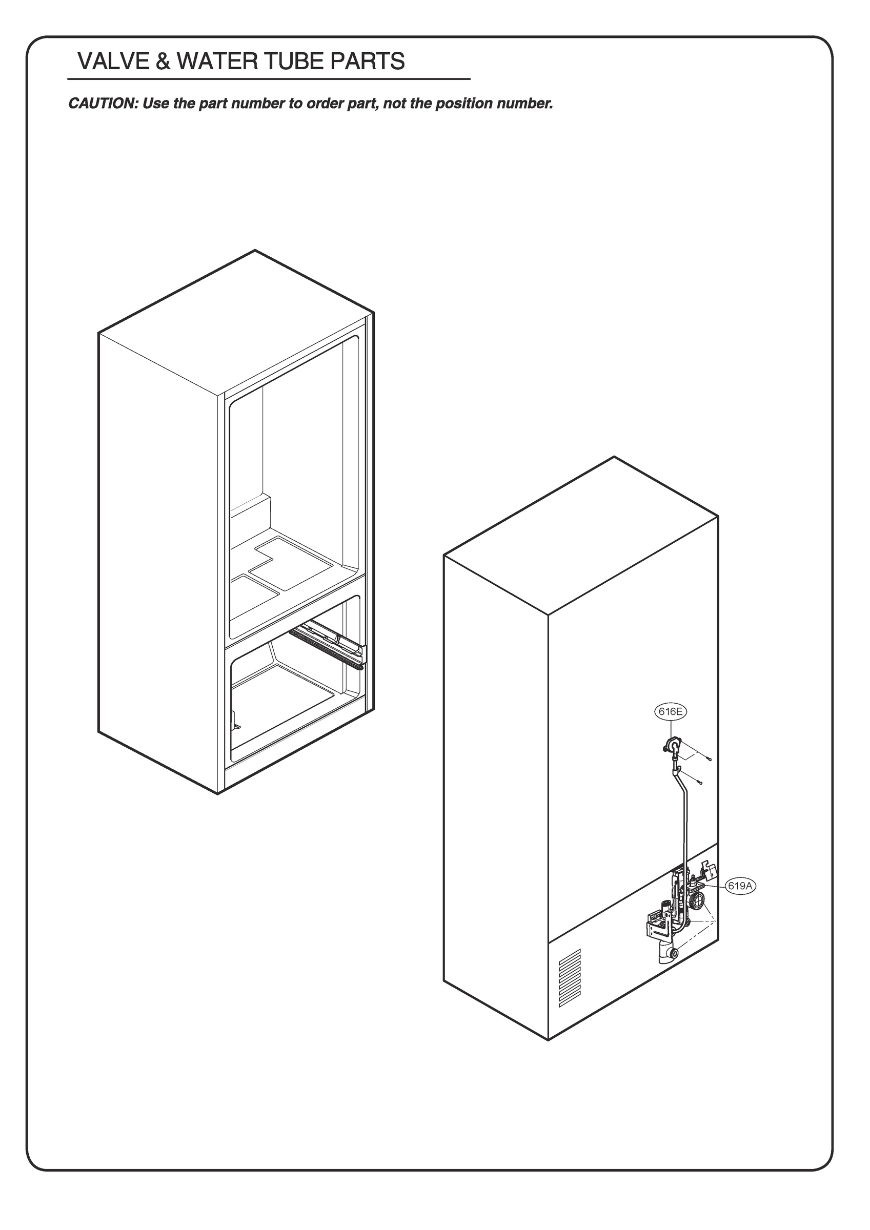 VALVE & WATER TUBE PARTS