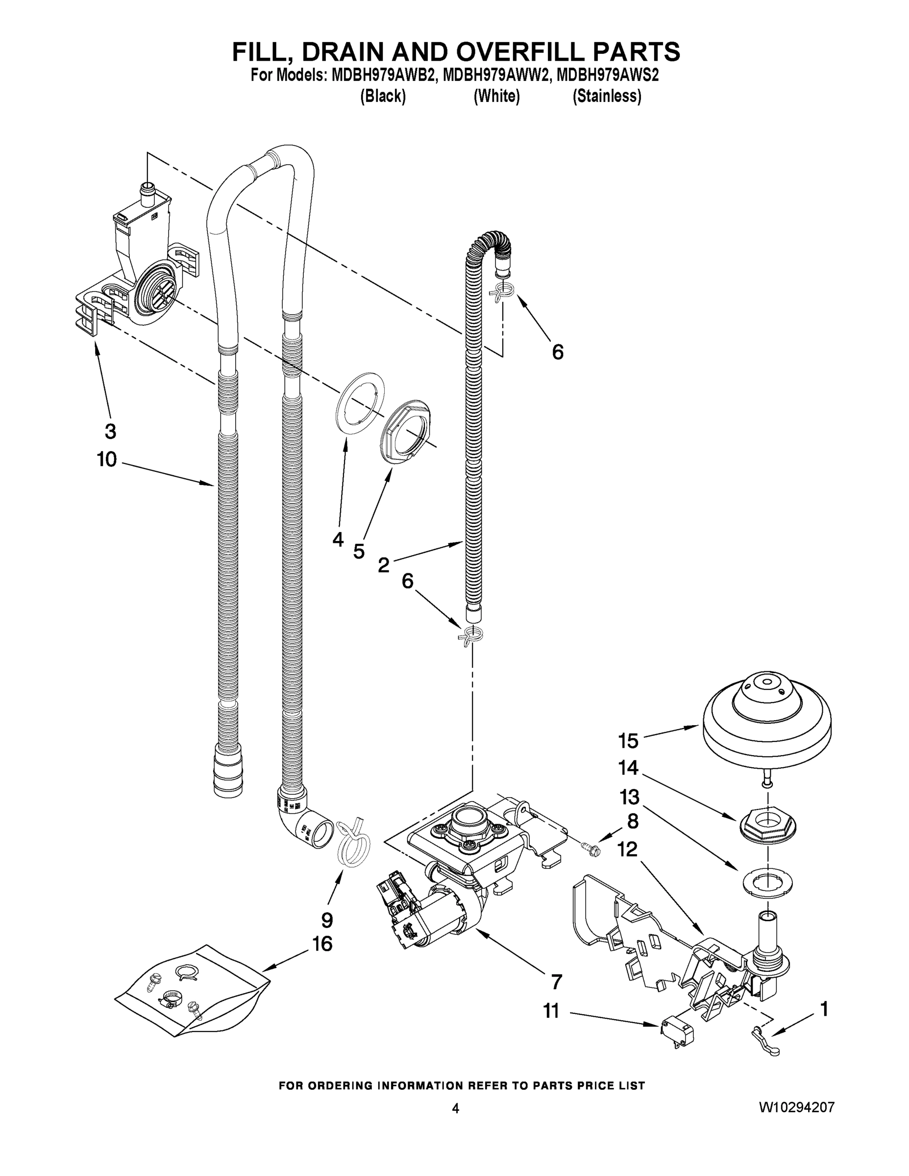 04 - FILL, DRAIN AND OVERFILL PARTS
