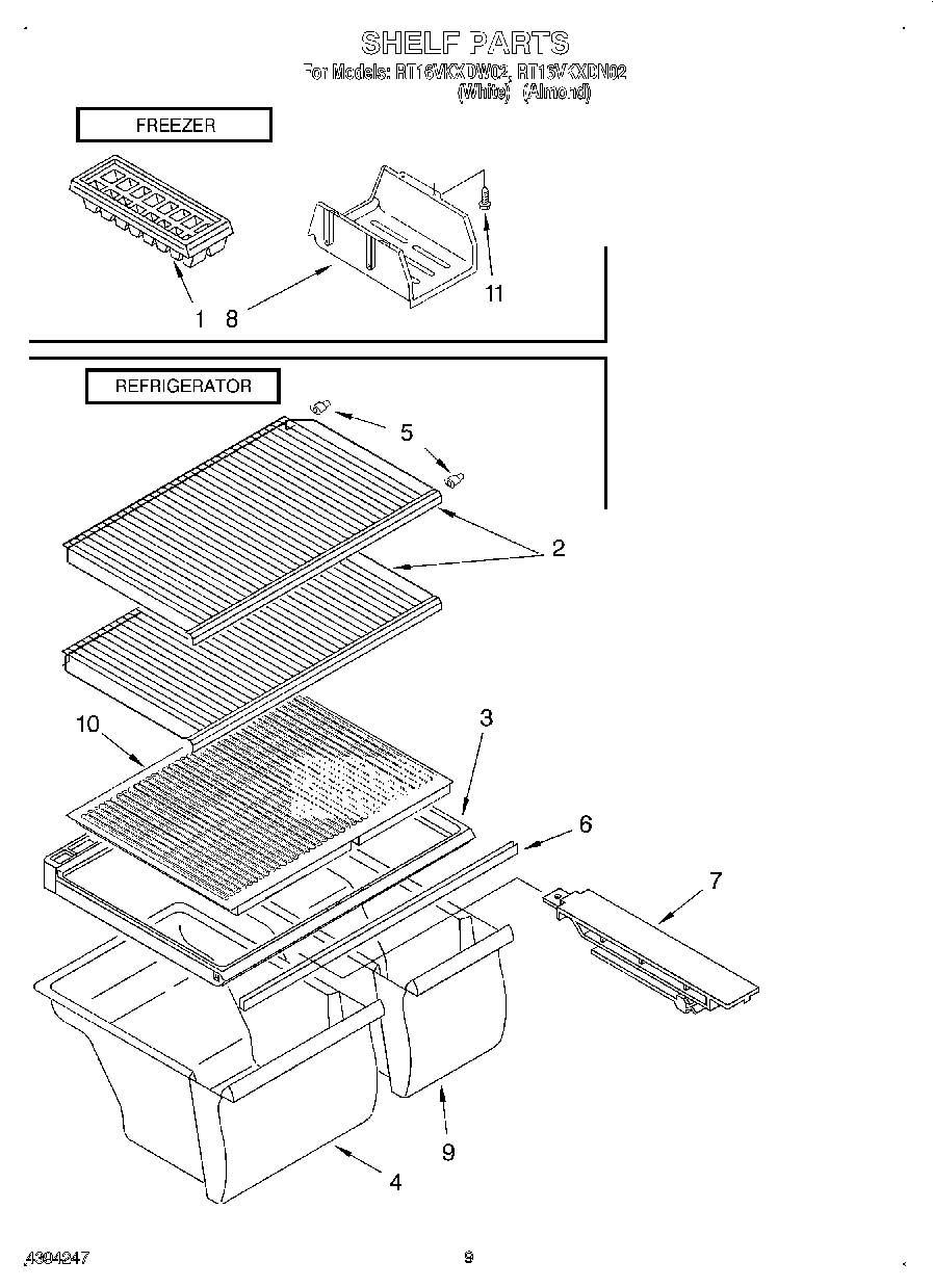 05 - SHELF, LIT/OPTIONAL