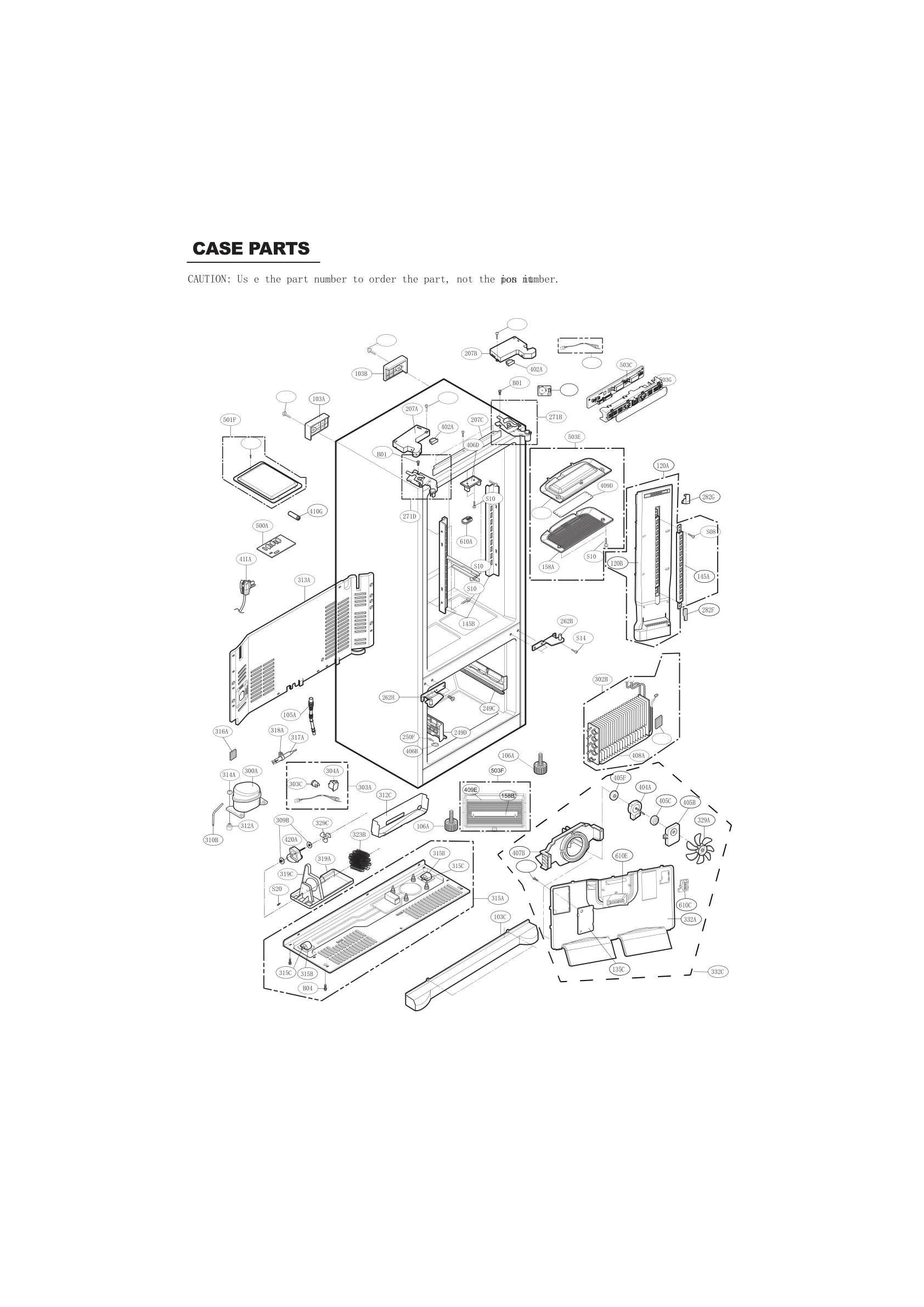 CASE PARTS