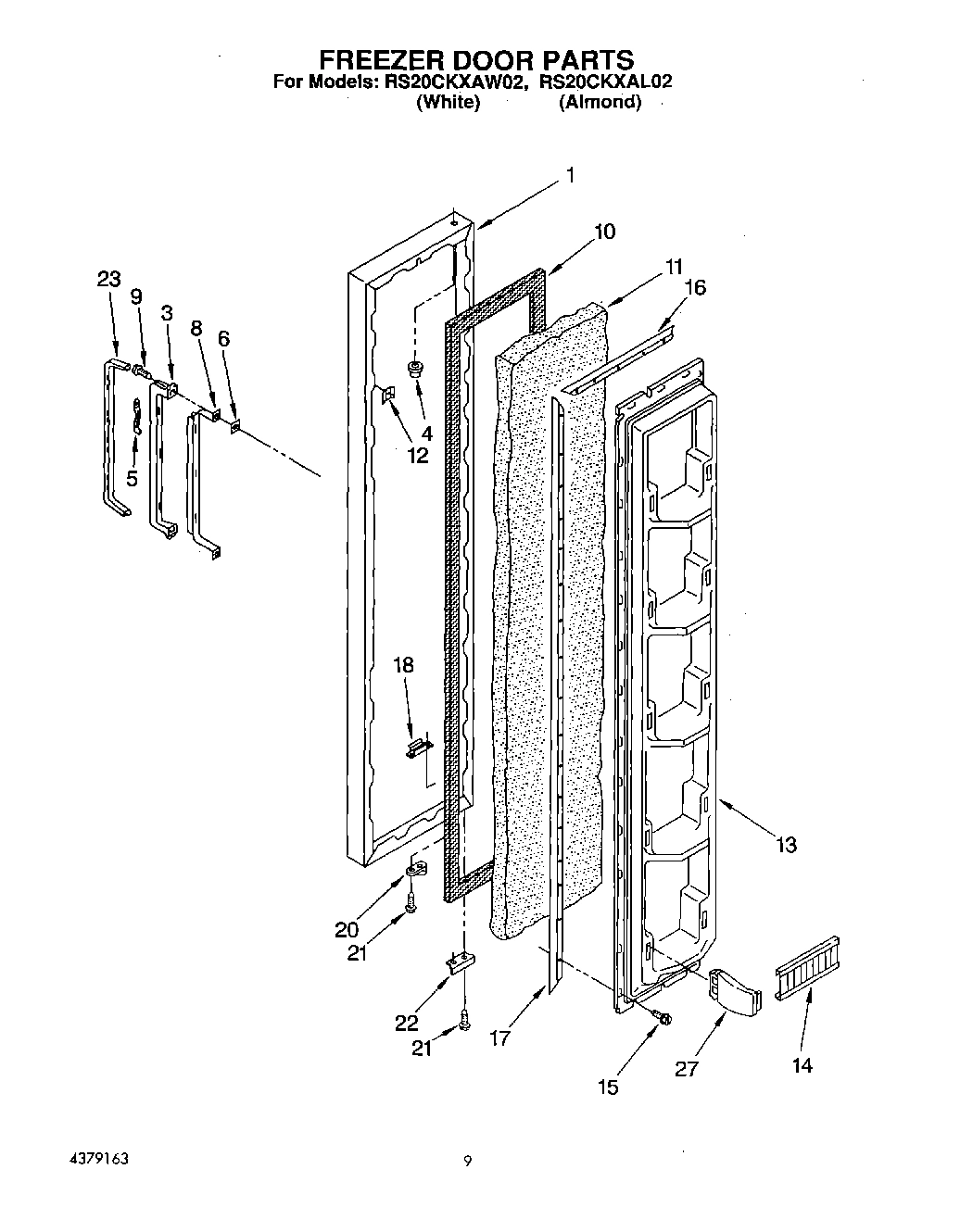 05 - FREEZER DOOR