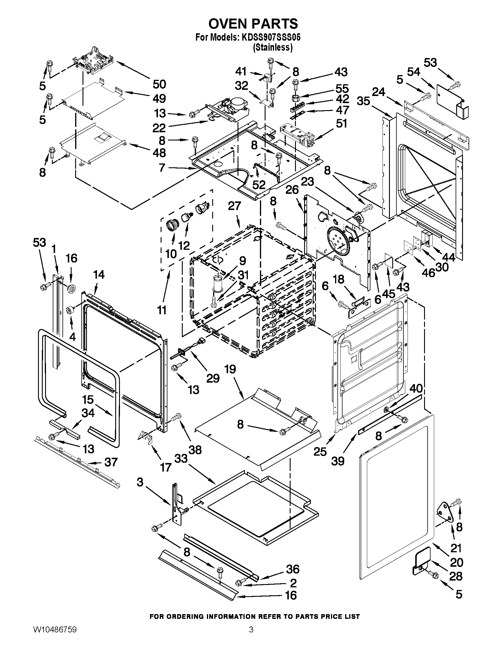 02 - OVEN PARTS
