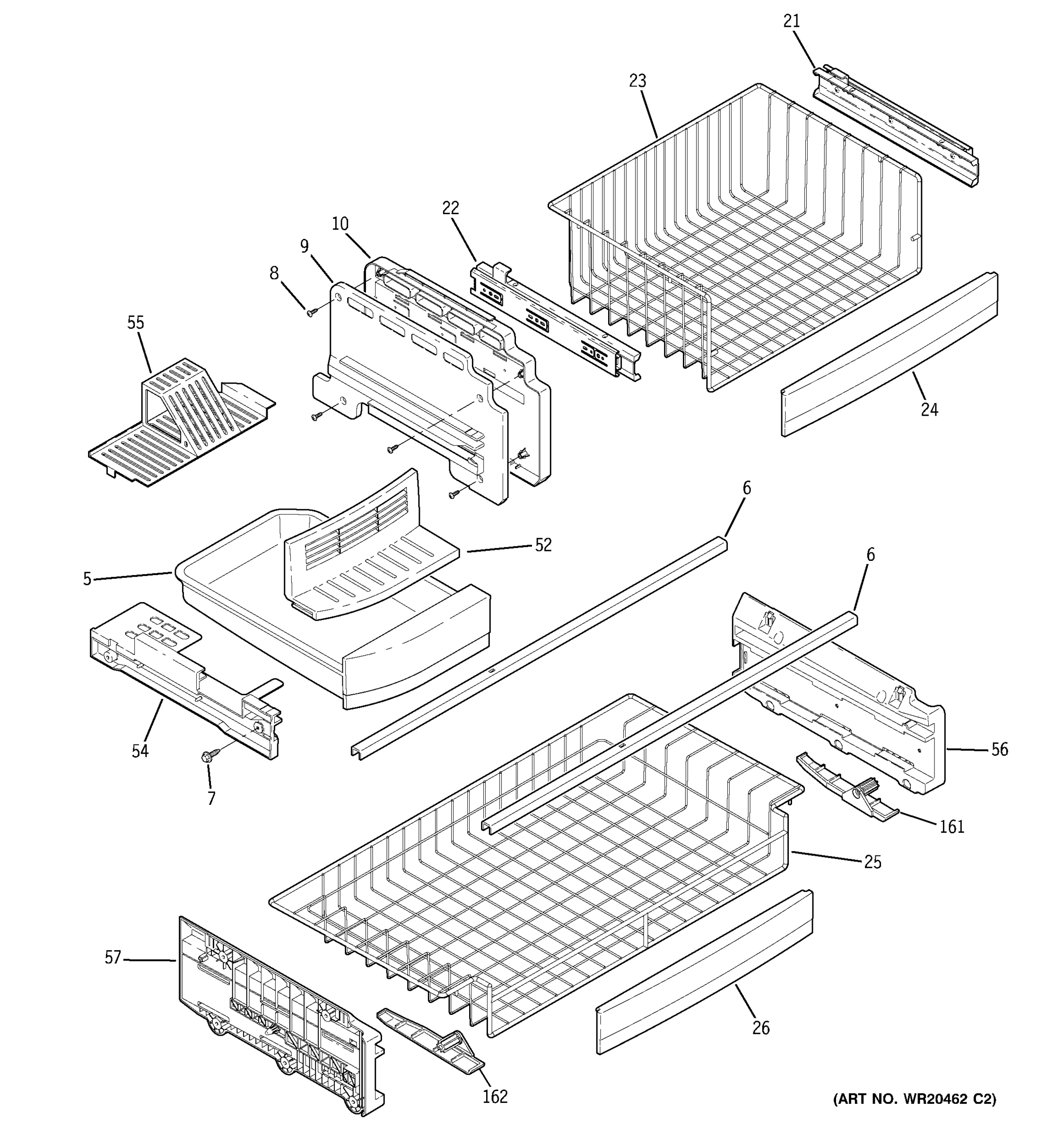 FREEZER SHELVES