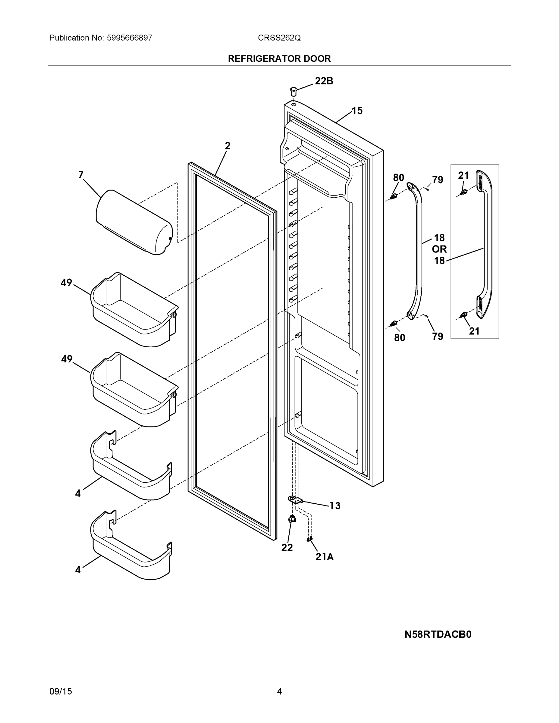 03 - REFRIGERATOR DOOR