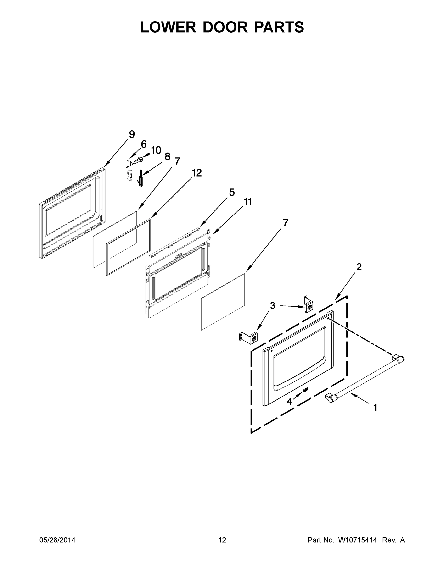 07 - LOWER DOOR PARTS
