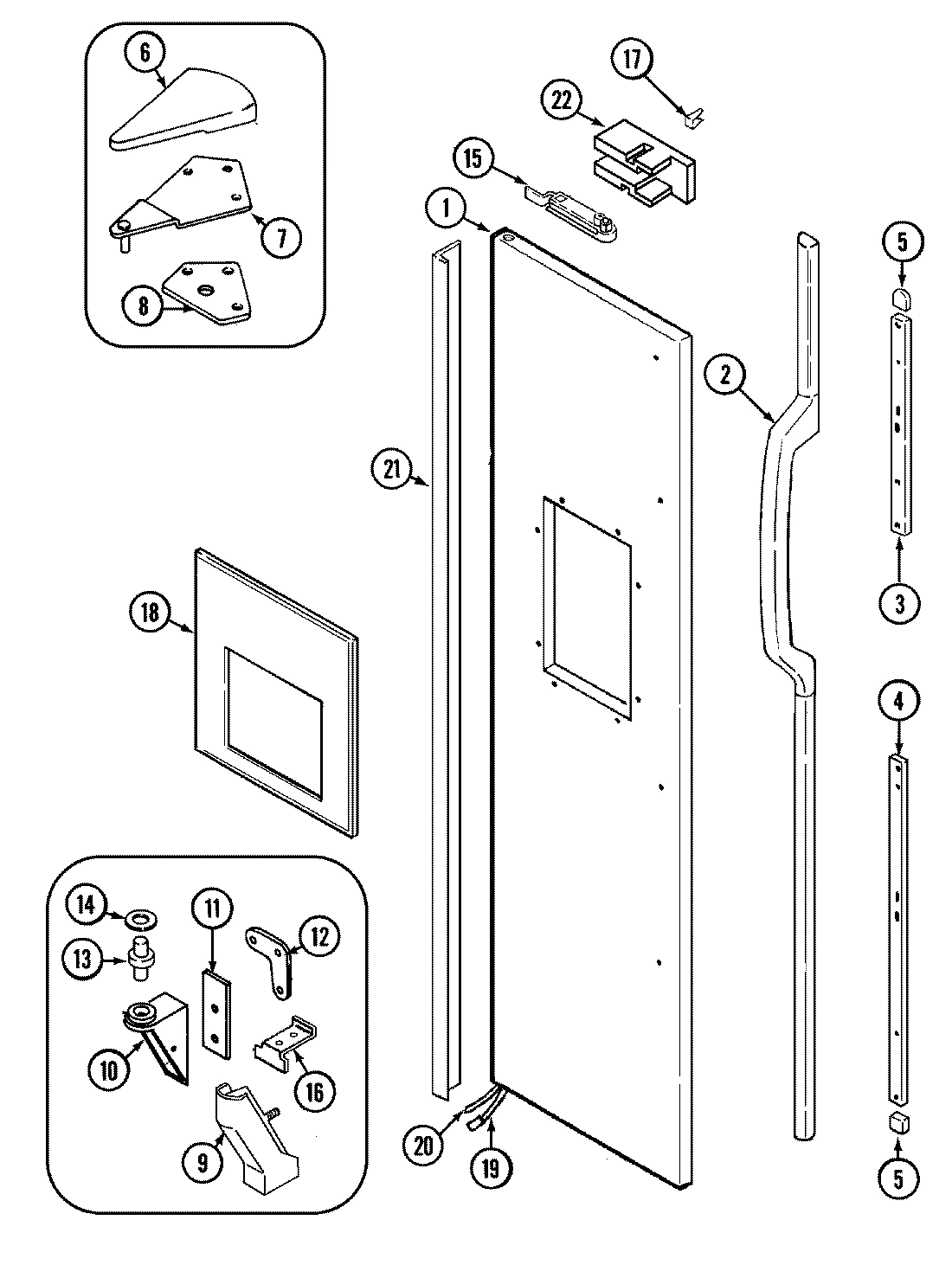 06 - FREEZER OUTER DOOR (REV.11)