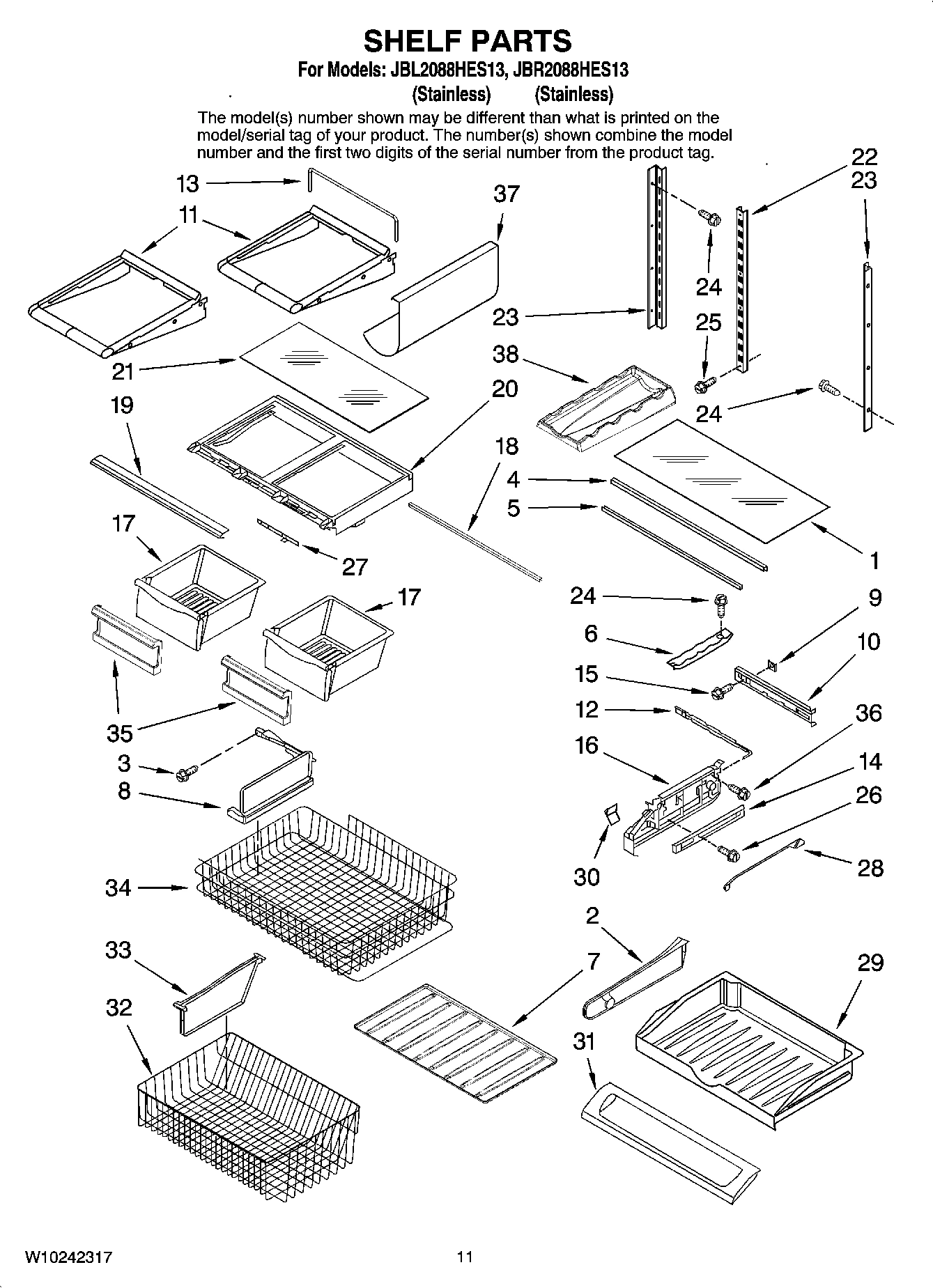 06 - SHELF PARTS