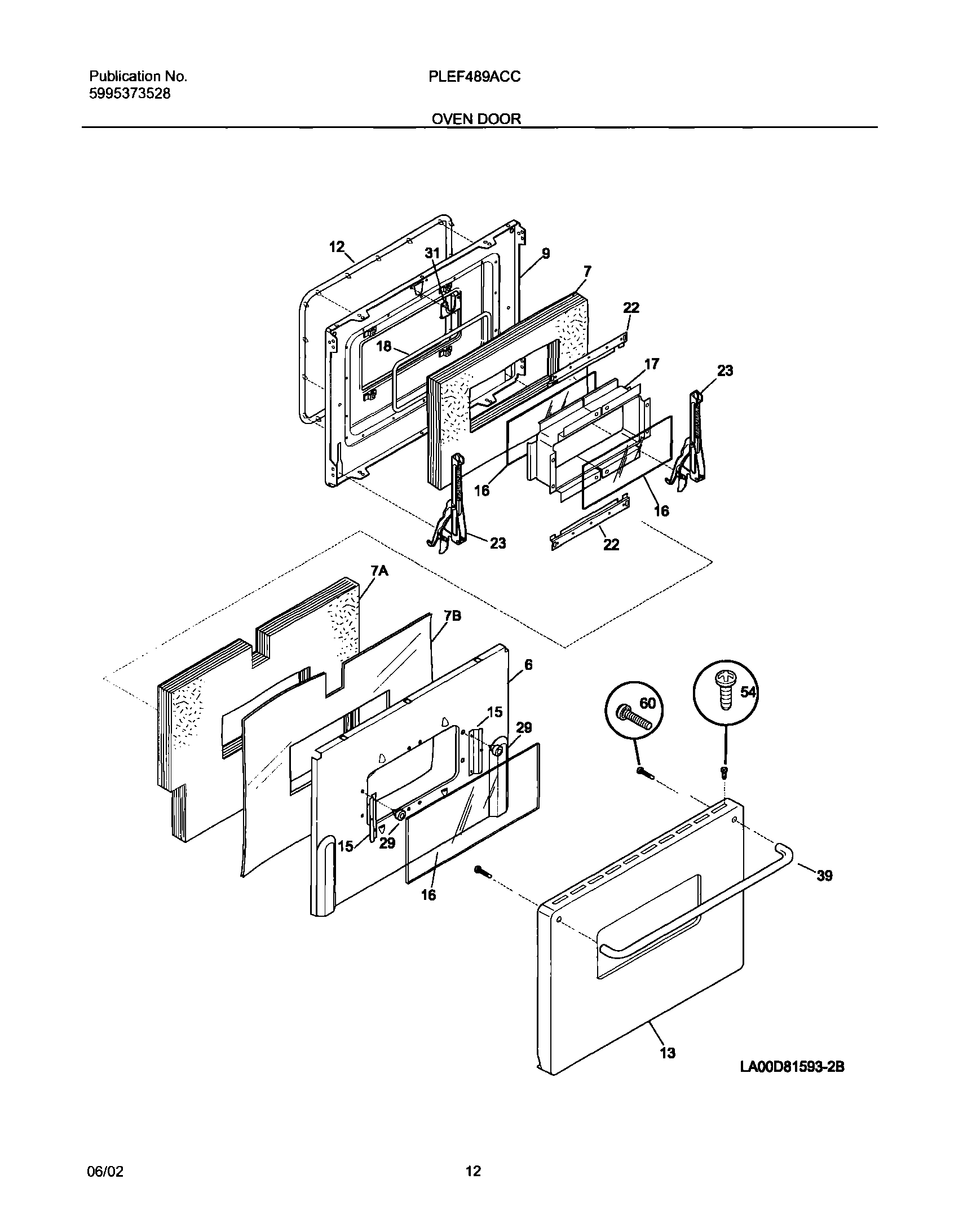 11 - OVEN DOOR
