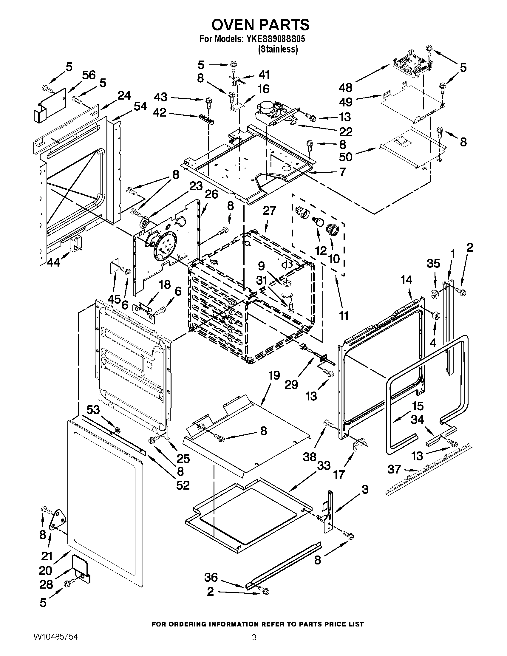 02 - OVEN PARTS