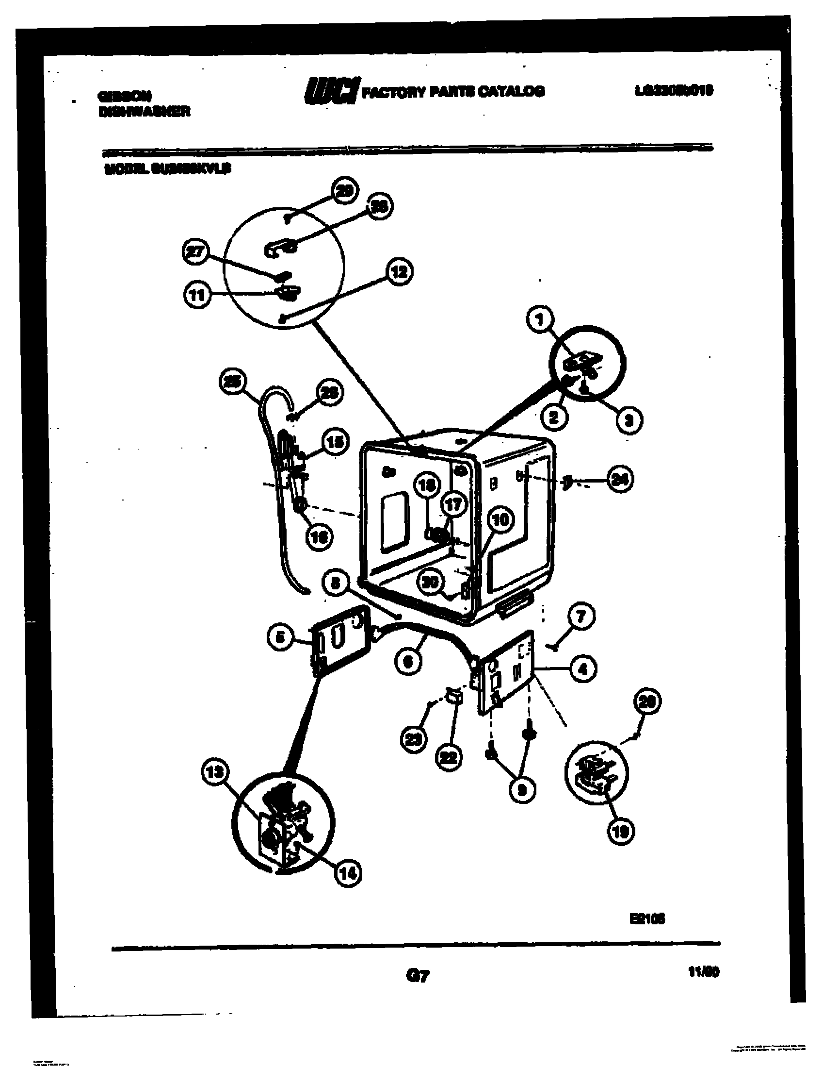 05 - TUB AND FRAME PARTS