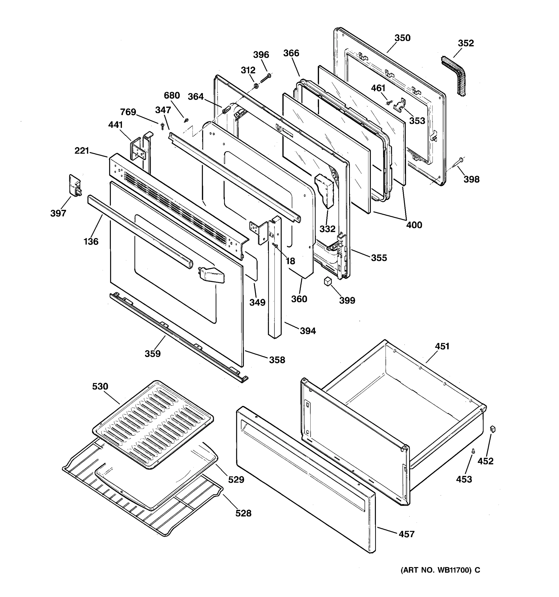 DOOR & DRAWER PARTS