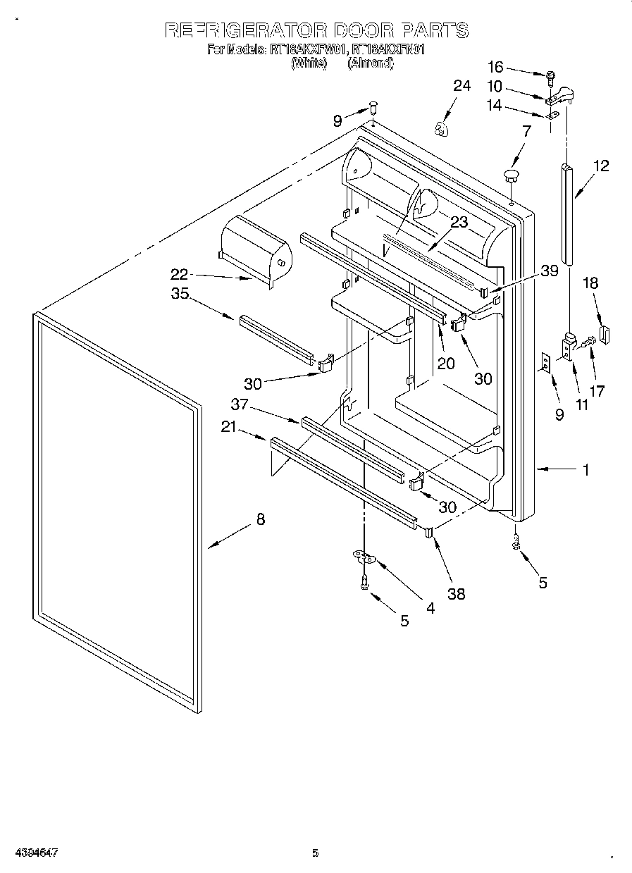 04 - REFRIGERATOR DOOR