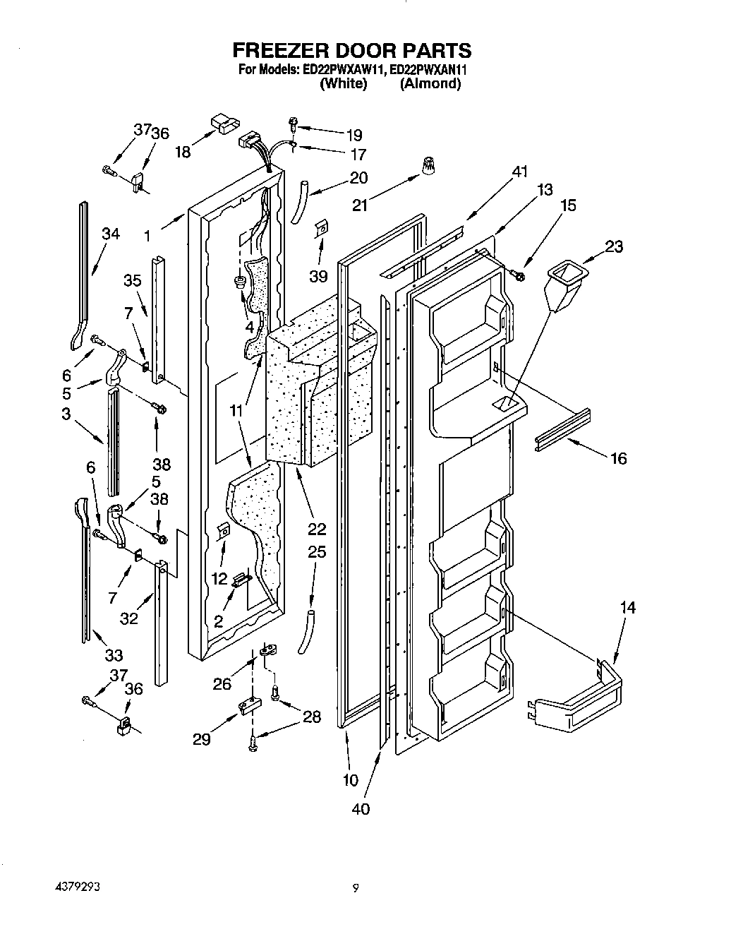 07 - FREEZER DOOR
