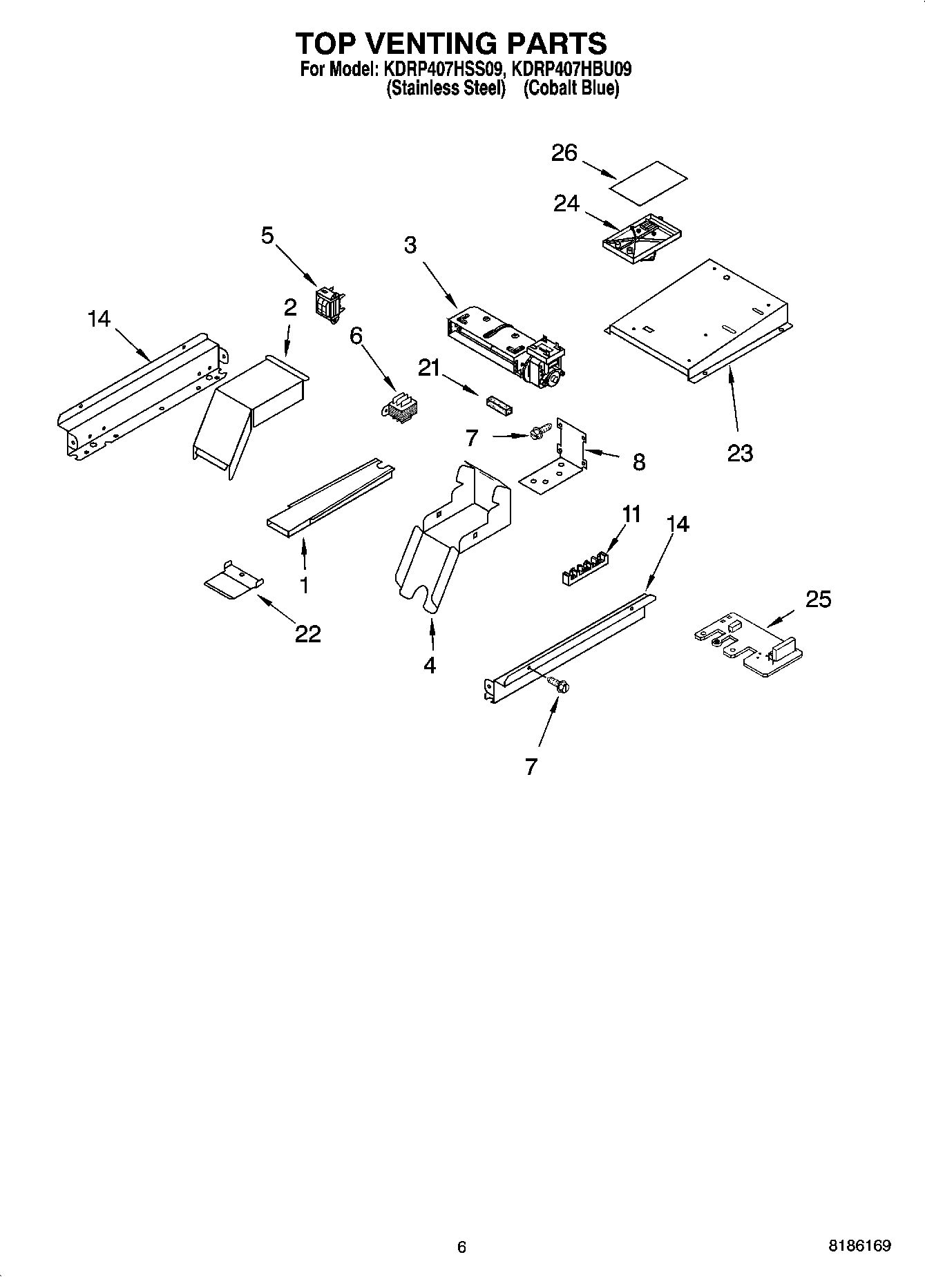 05 - TOP VENTING PARTS