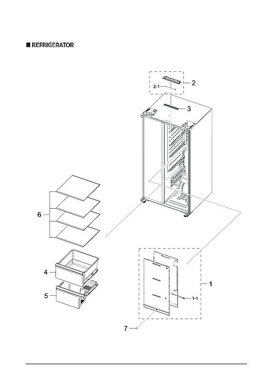 REFRIGERATOR PARTS