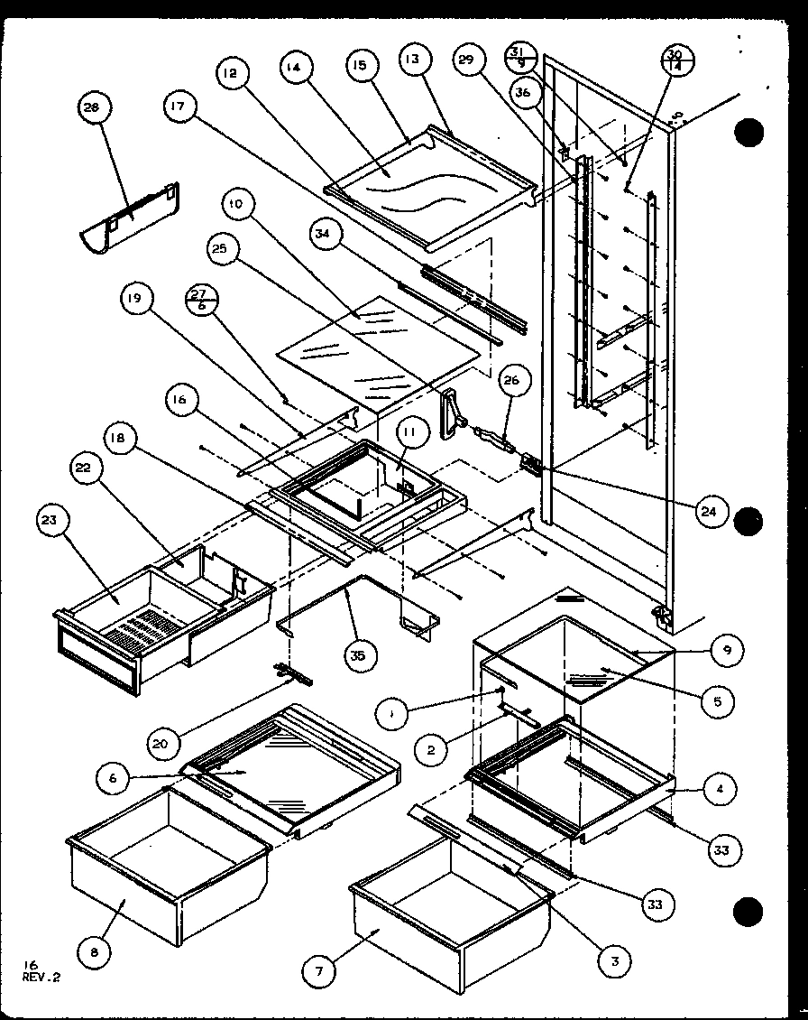 07 - REF SHELVING AND DRAWERS