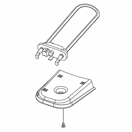 DC93-00818C Samsung Heater Assembly