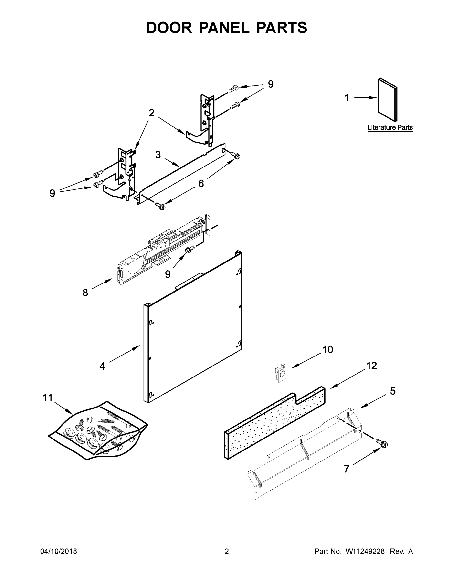 02 - DOOR PANEL PARTS