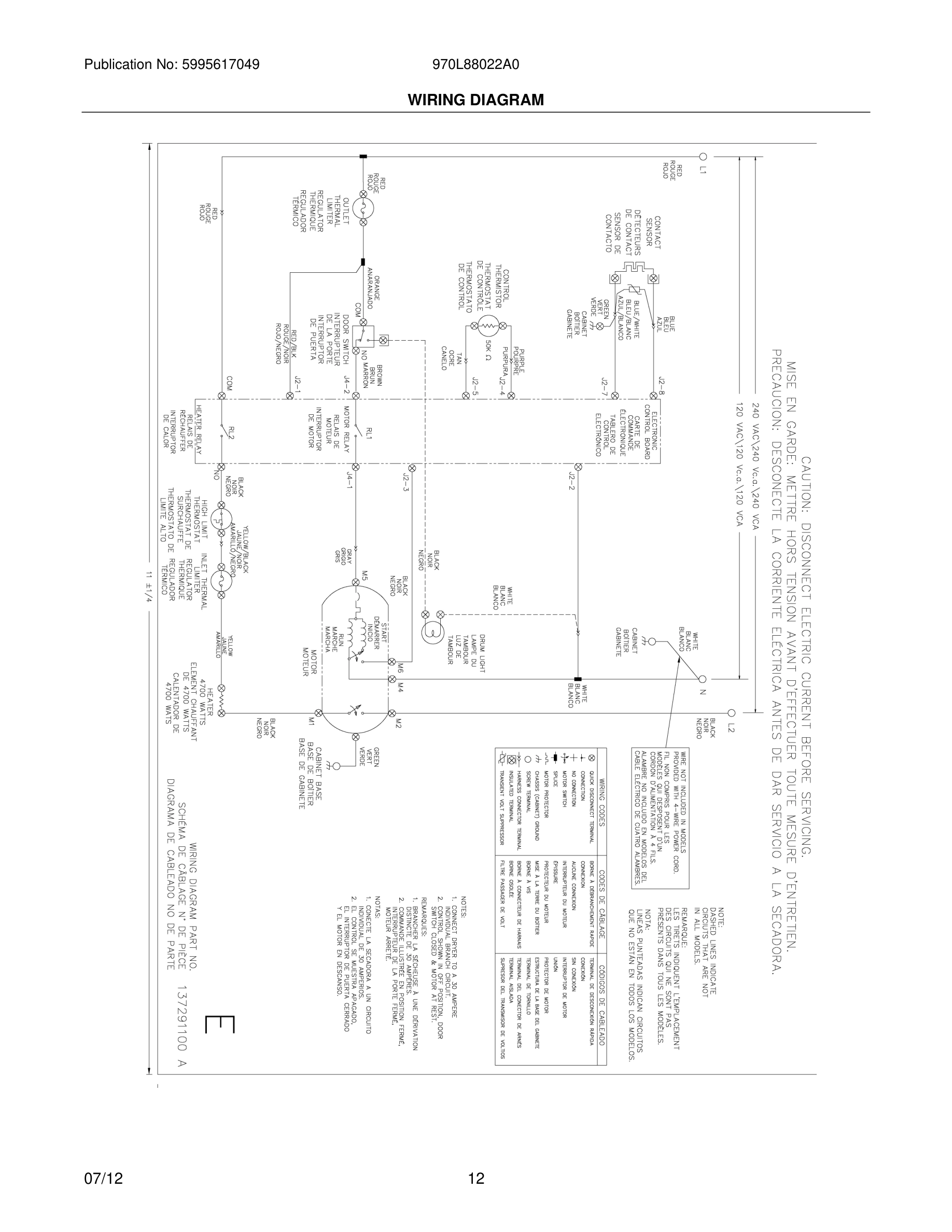 12 - WIRING DIAGRAM