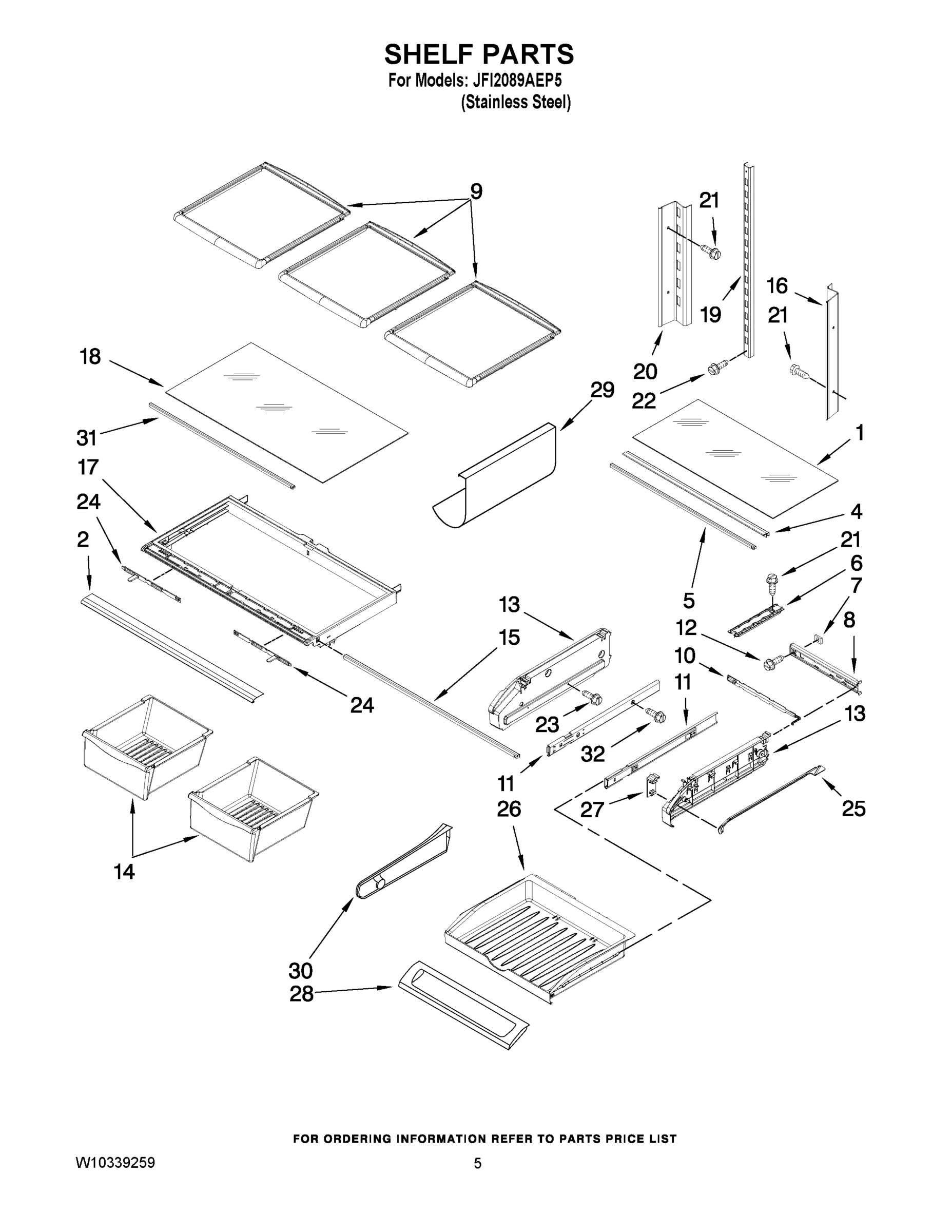 03 - SHELF PARTS