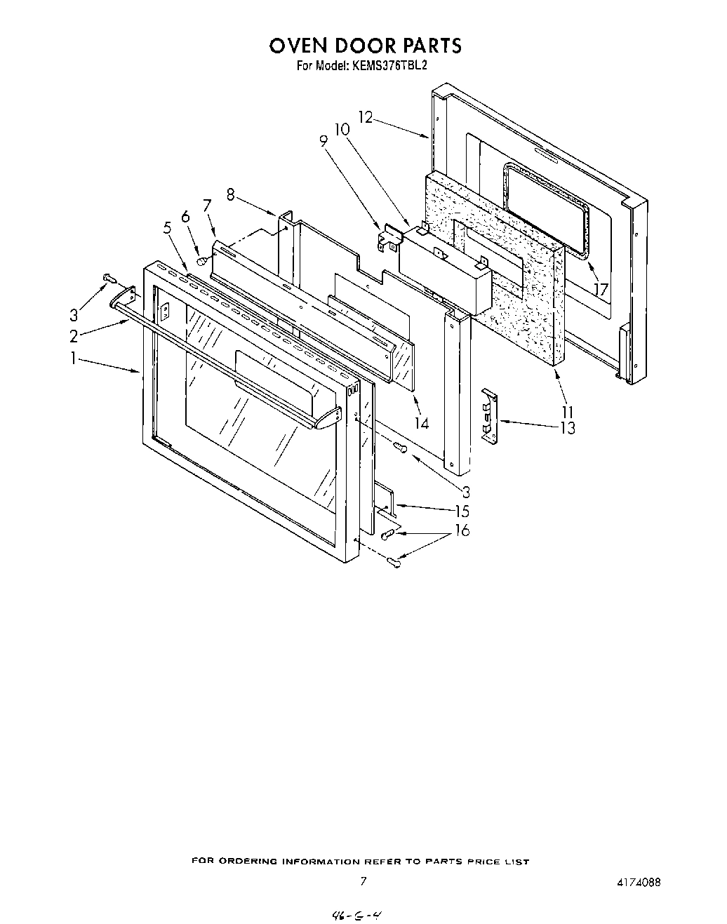 07 - OVEN DOOR
