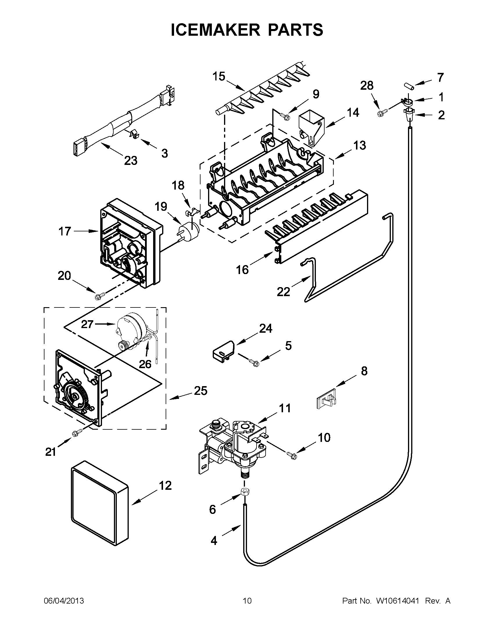 05 - ICEMAKER PARTS