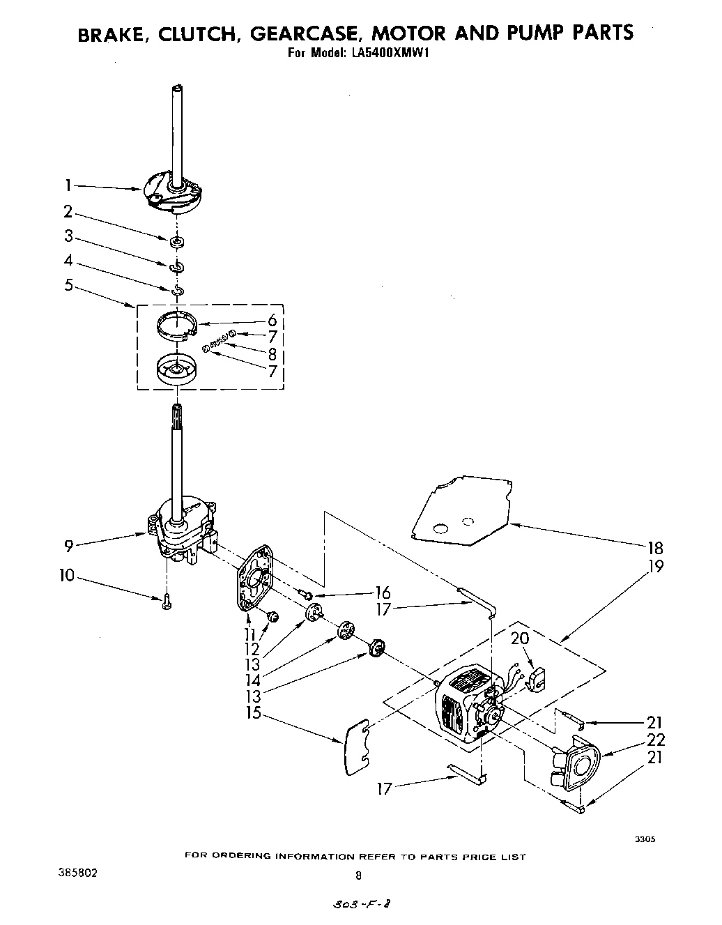 06 - BRAKE, CLUTCH, GEARCASE, MOTOR AND PUMP