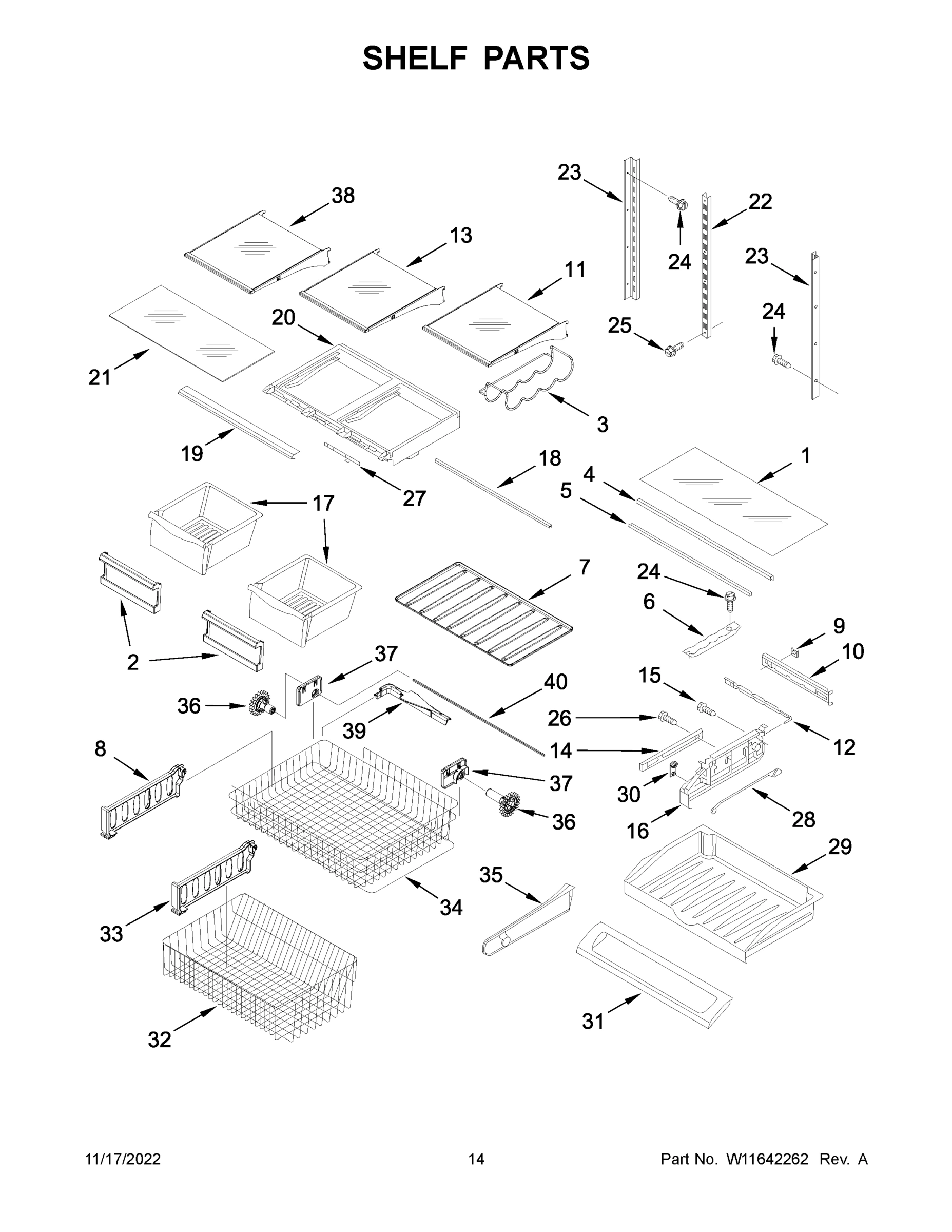 08 - SHELF PARTS