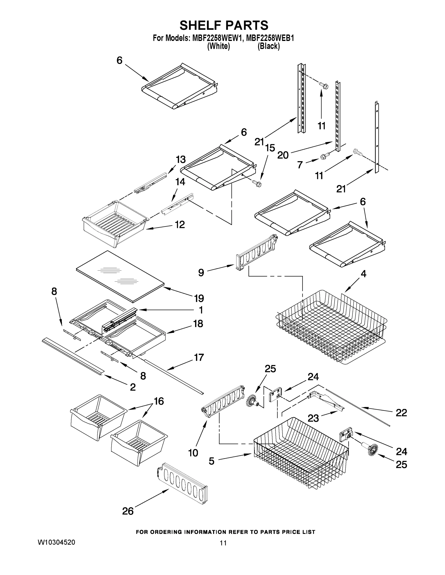 07 - SHELF PARTS