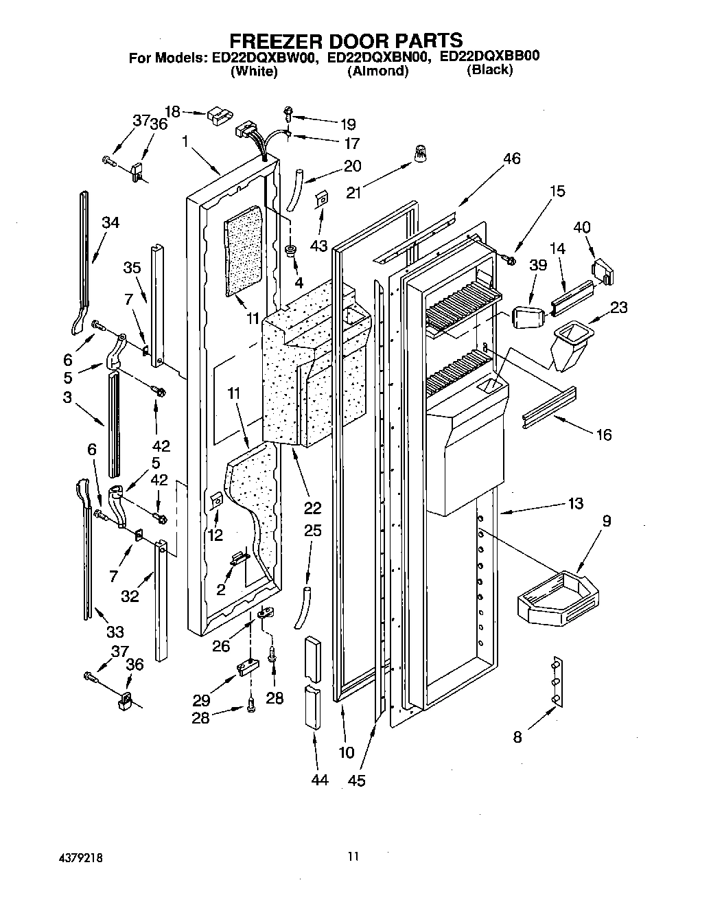 08 - FREEZER DOOR