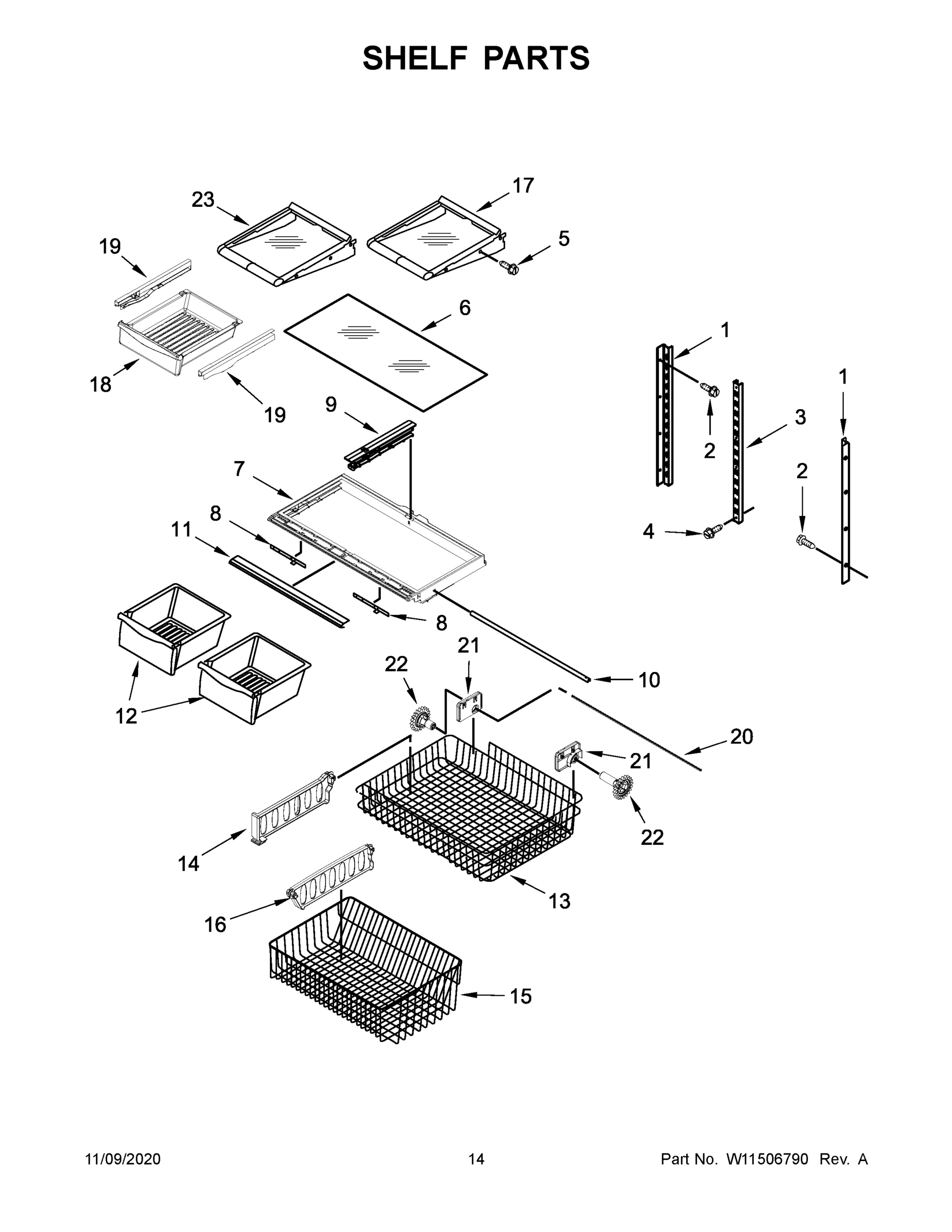 08 - SHELF PARTS