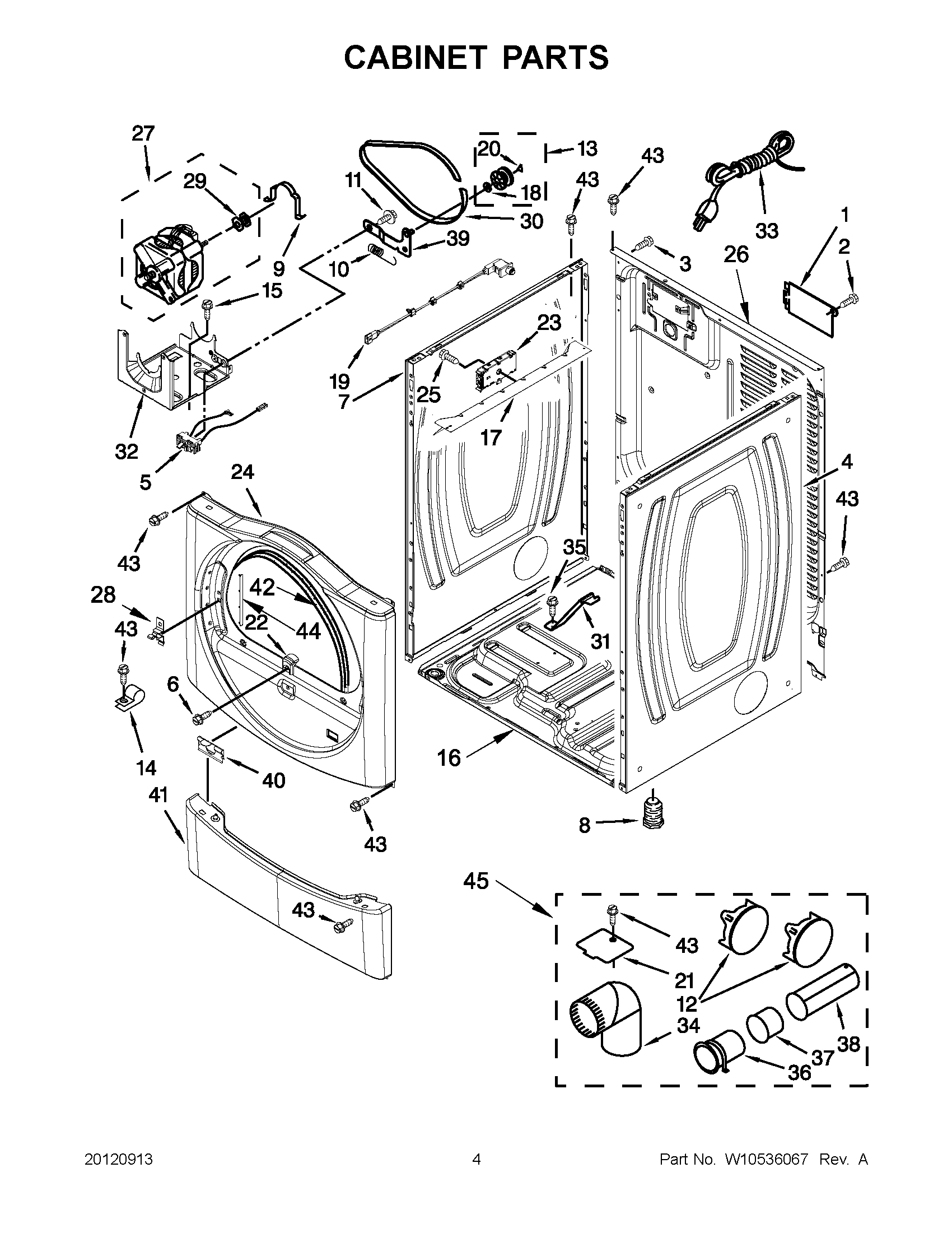 02 - CABINET PARTS