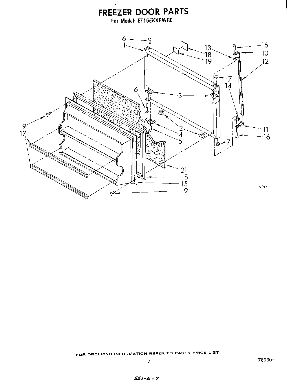 06 - FREEZER DOOR