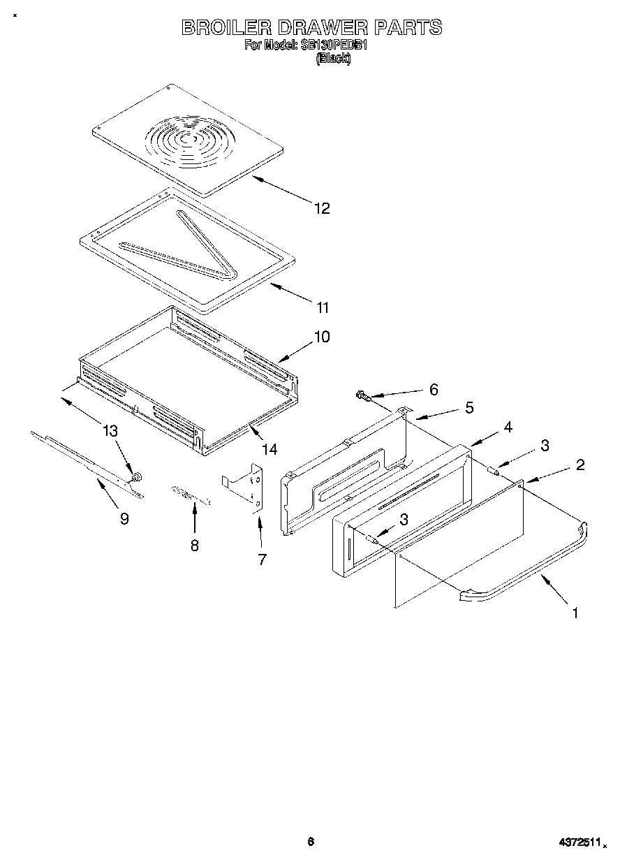 05 - BROILER DRAWER, LITERATURE