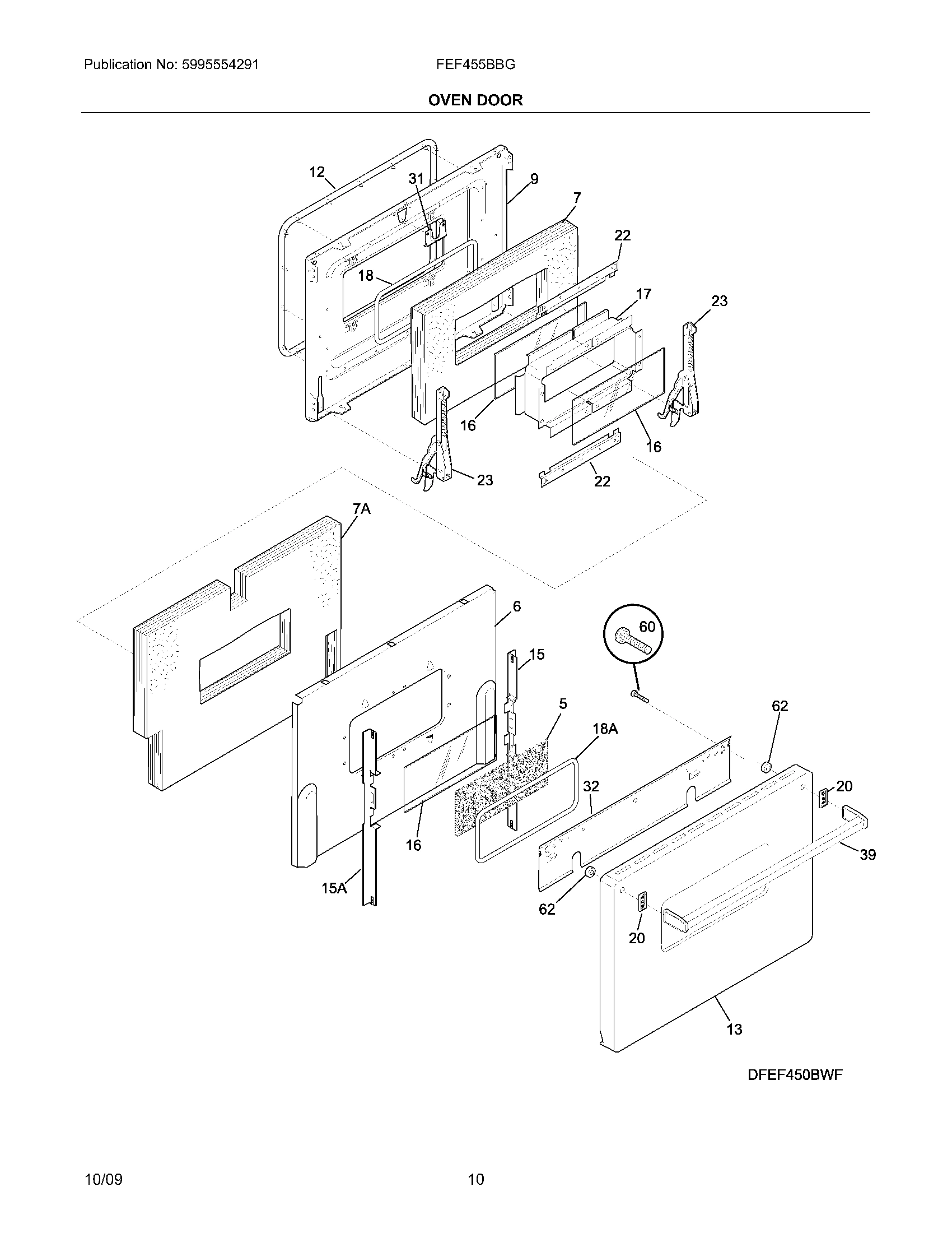 09 - OVEN DOOR