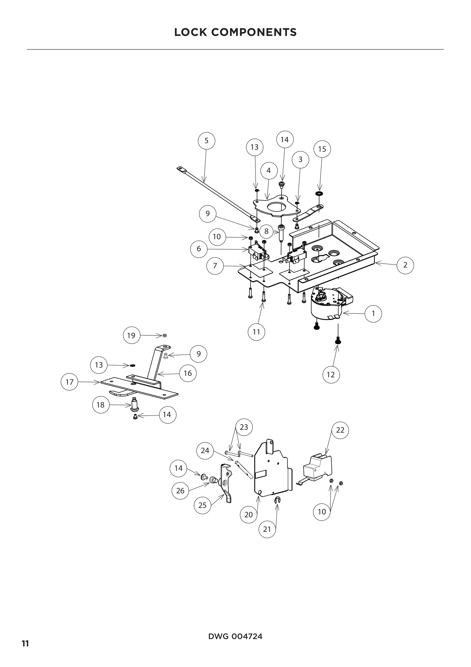 LOCK COMPONENTS