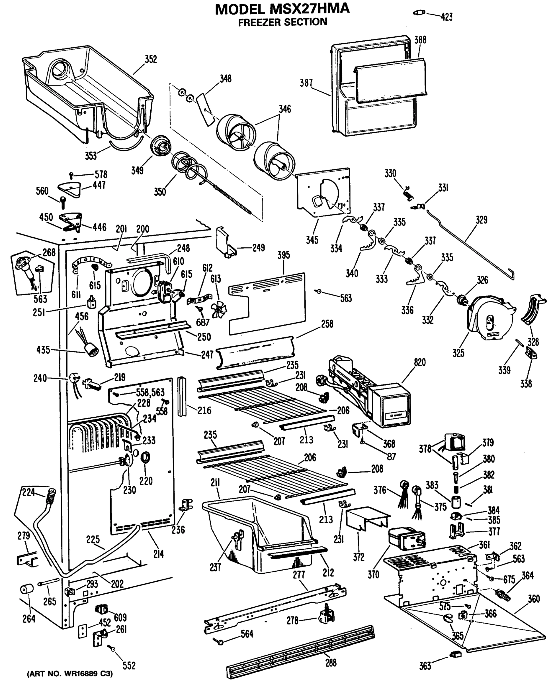 FREEZER SECTION