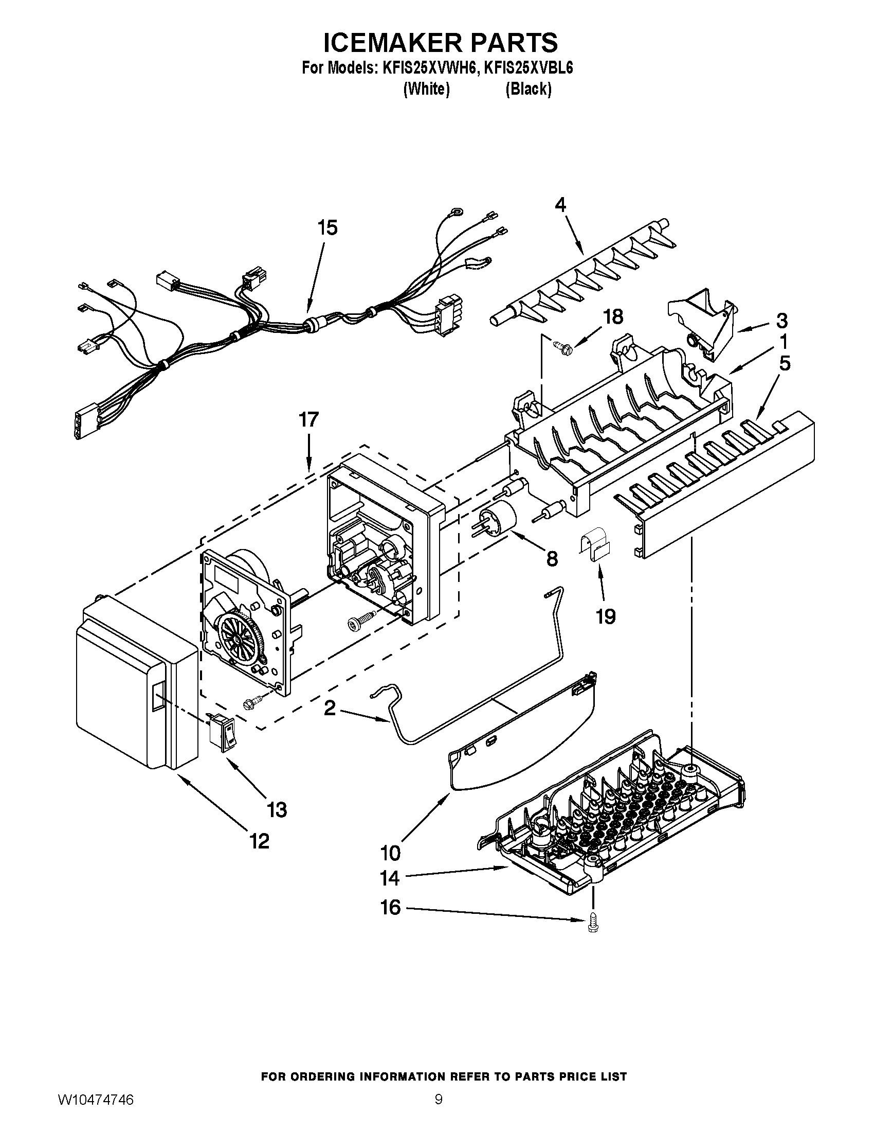 05 - ICEMAKER PARTS
