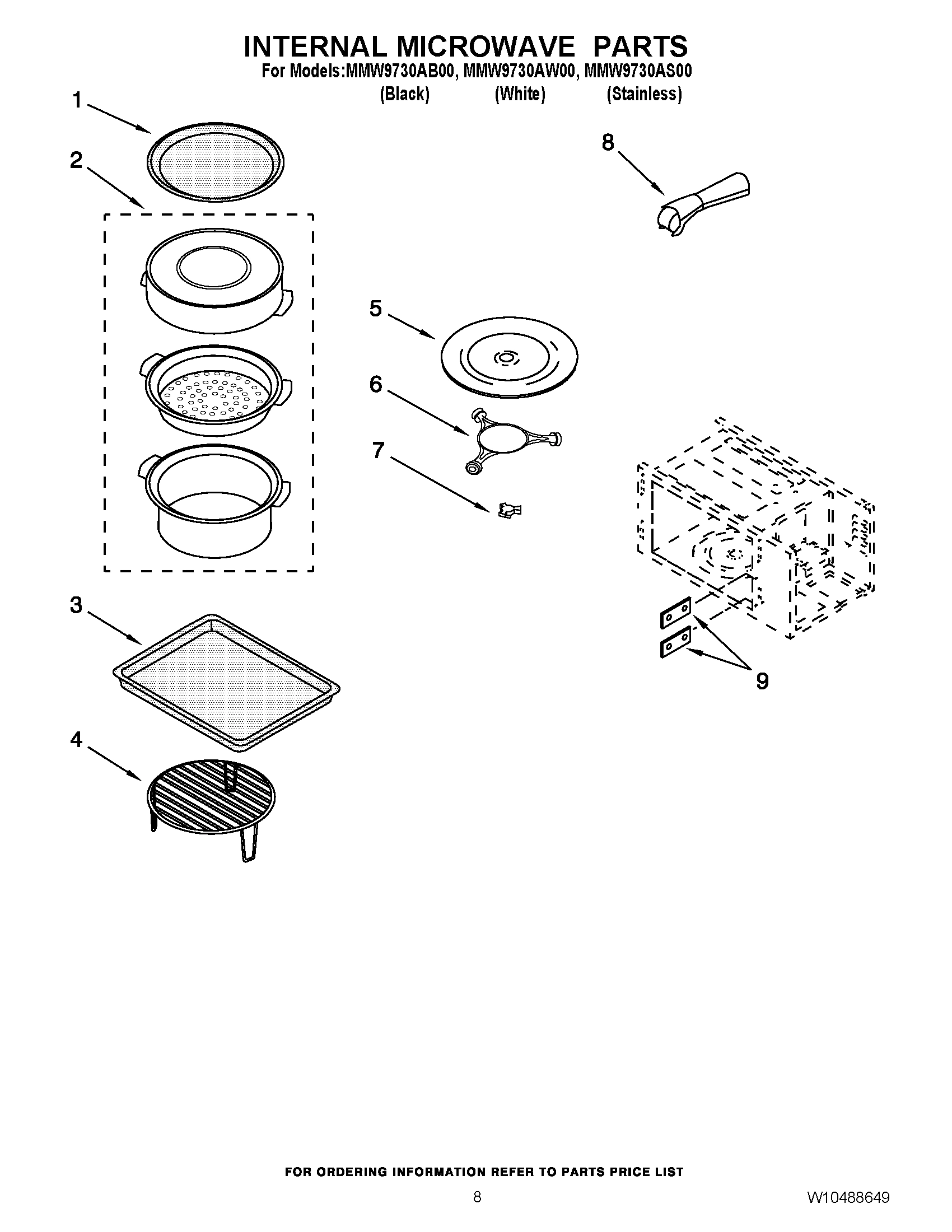 06 - INTERNAL MICROWAVE PARTS