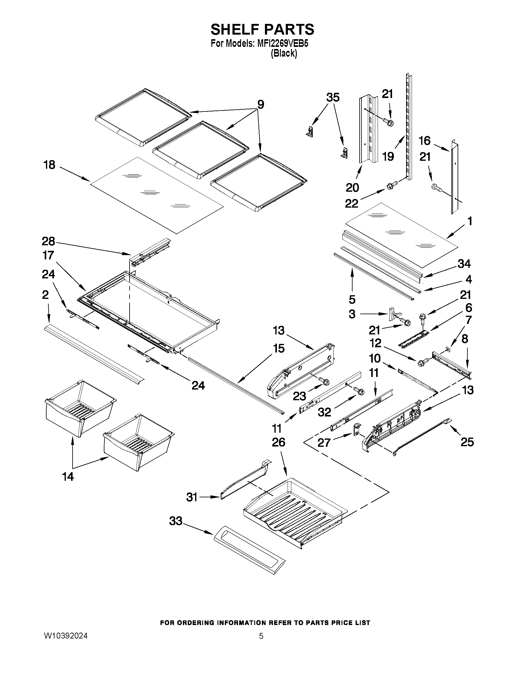 03 - SHELF PARTS