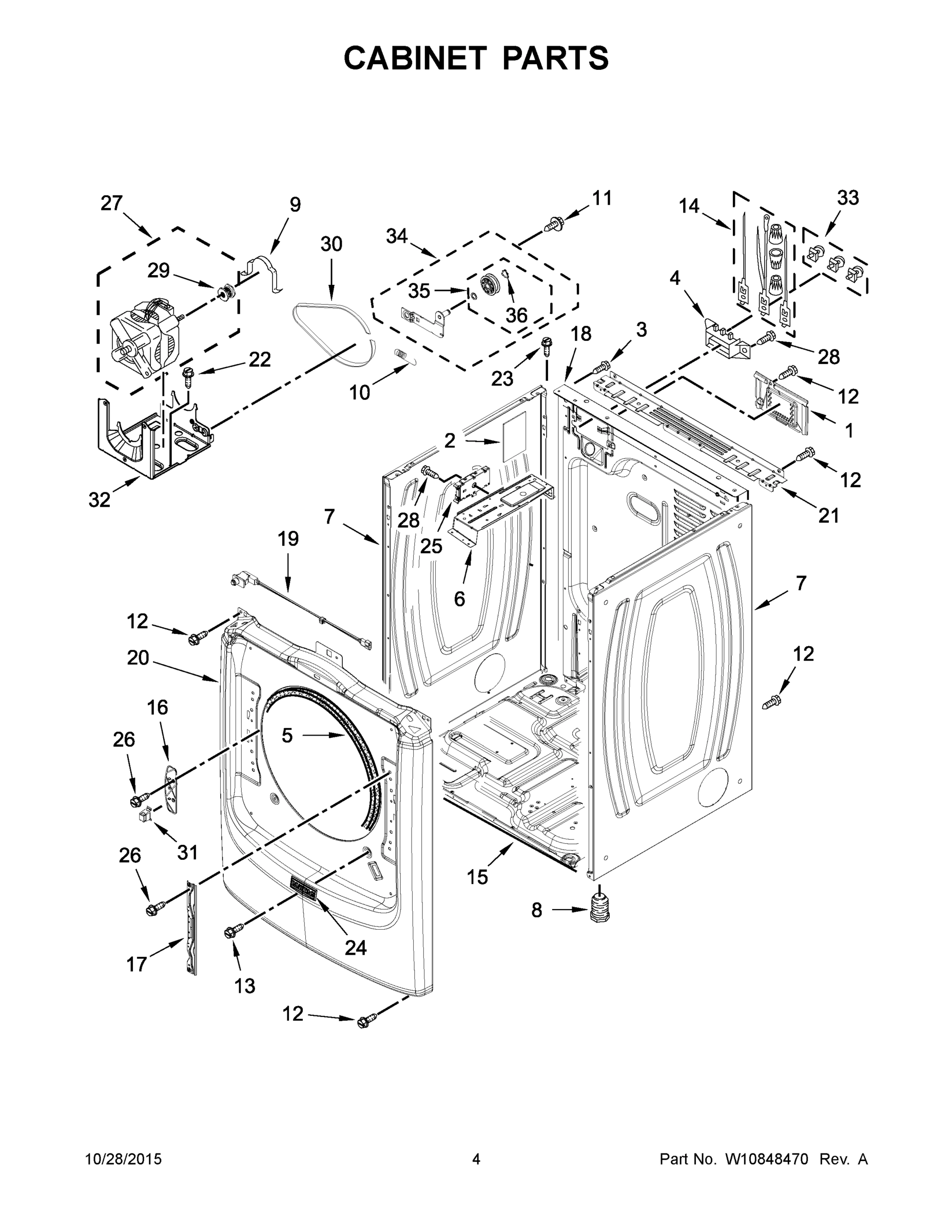 03 - CABINET PARTS