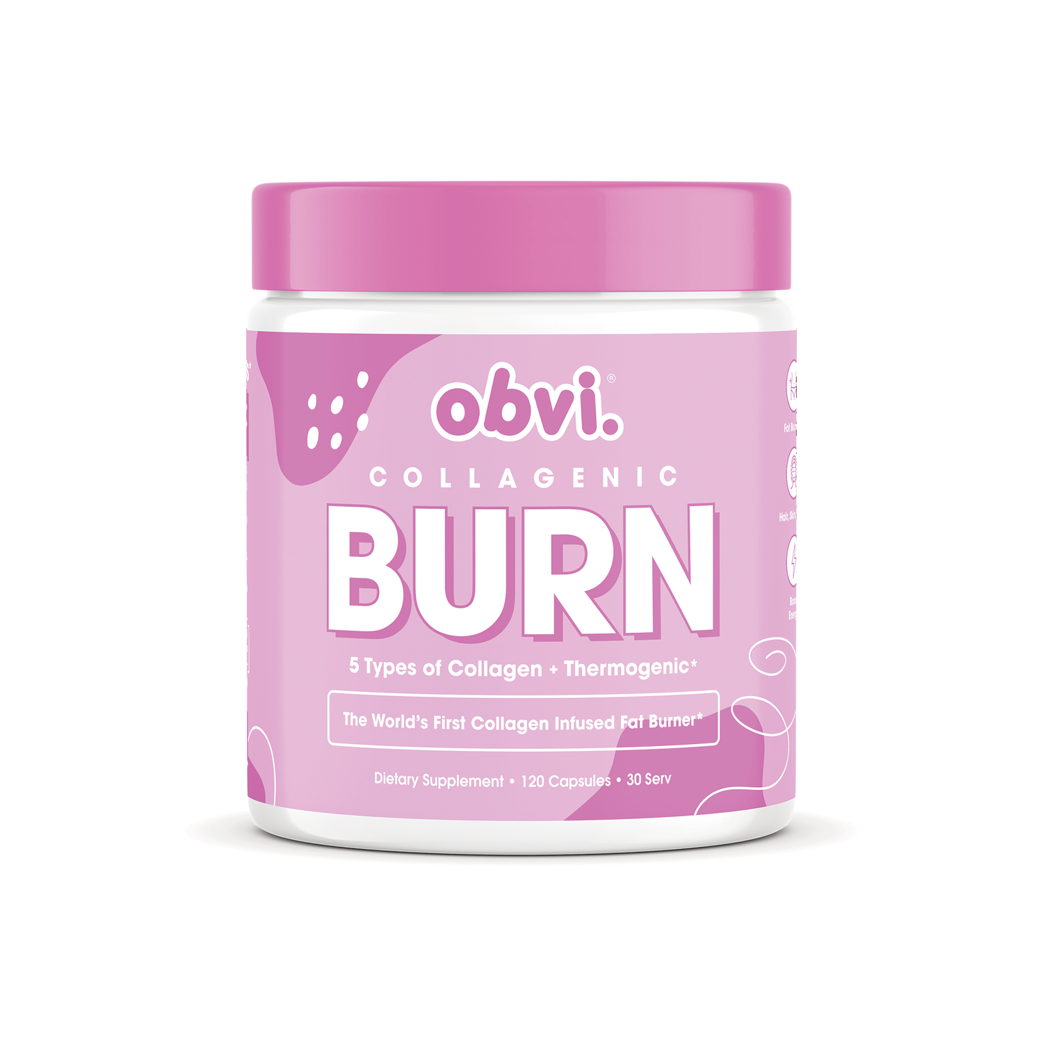 Obvi Collagenic Burn Vitamin | 120 Caps