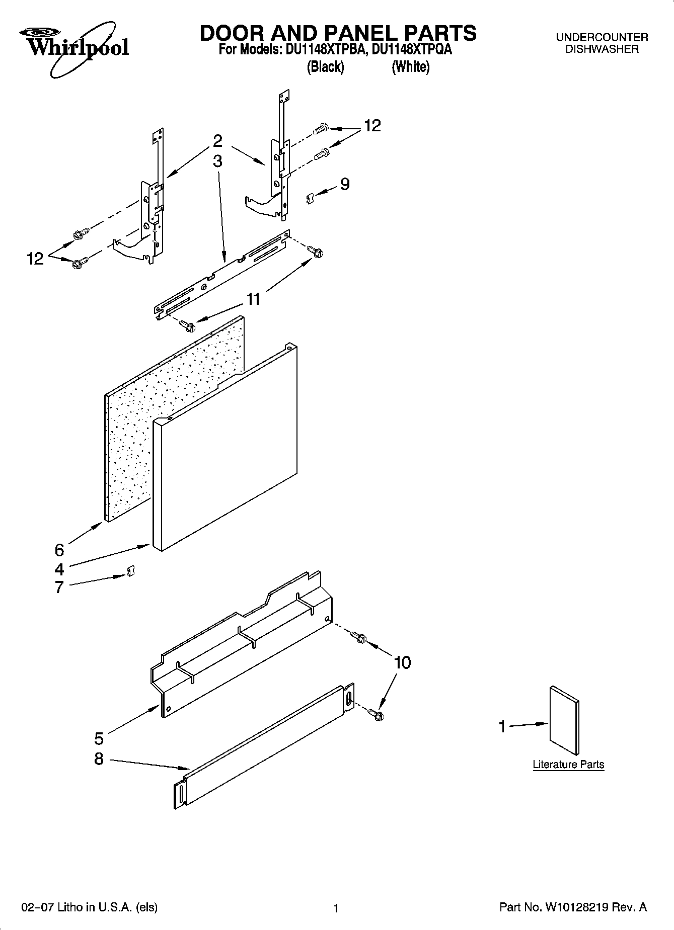 01 - DOOR AND PANEL PARTS