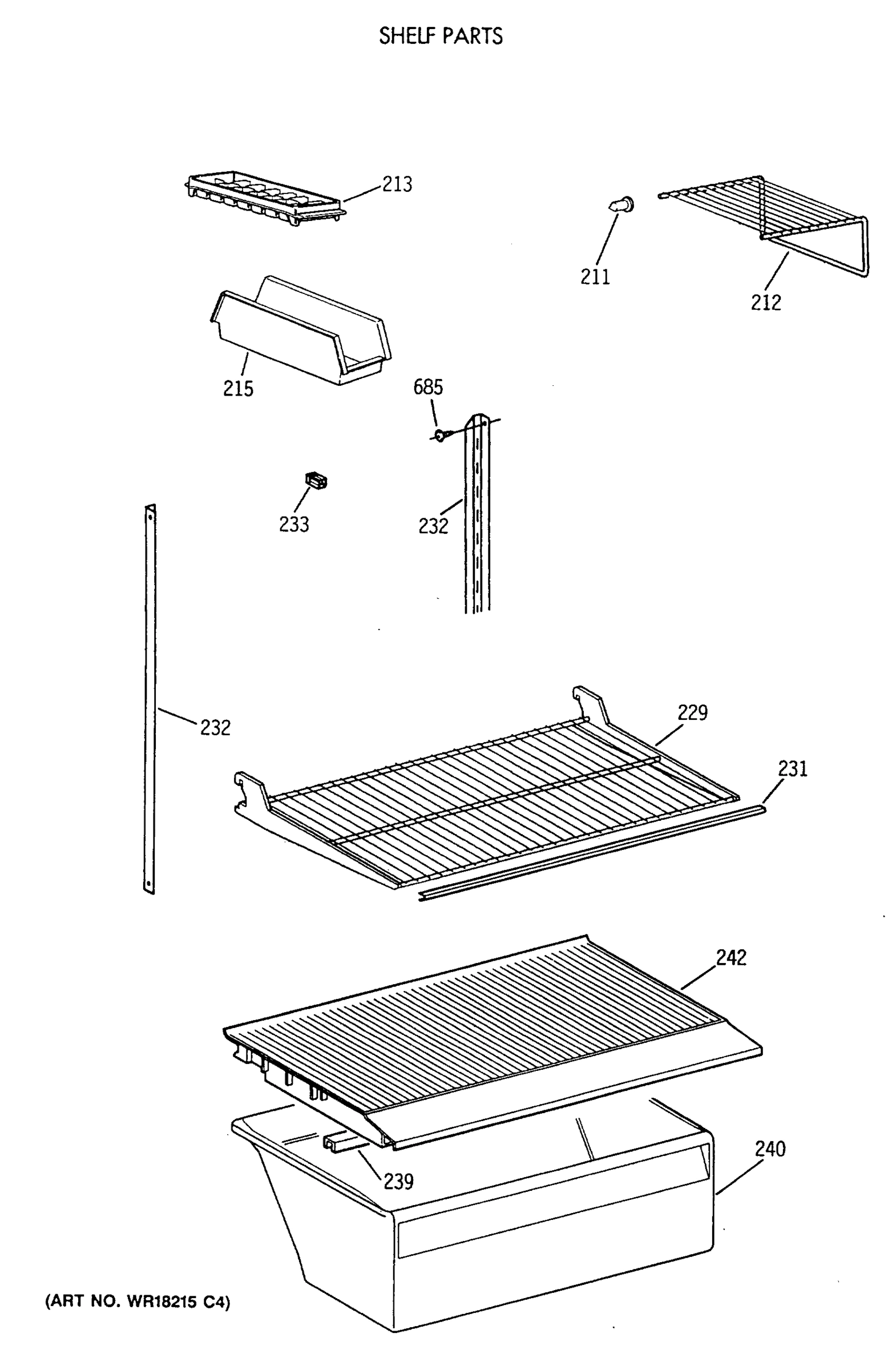 SHELF PARTS
