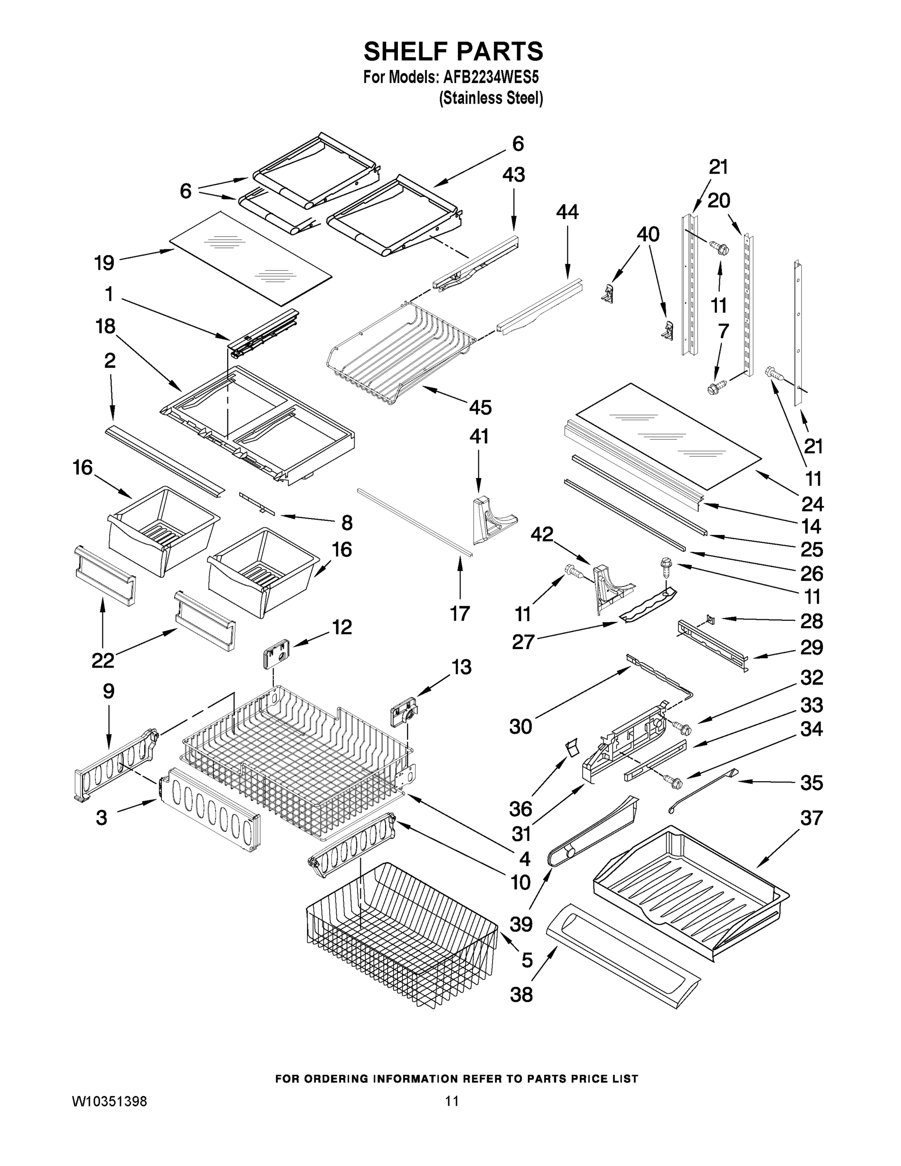 07 - SHELF PARTS